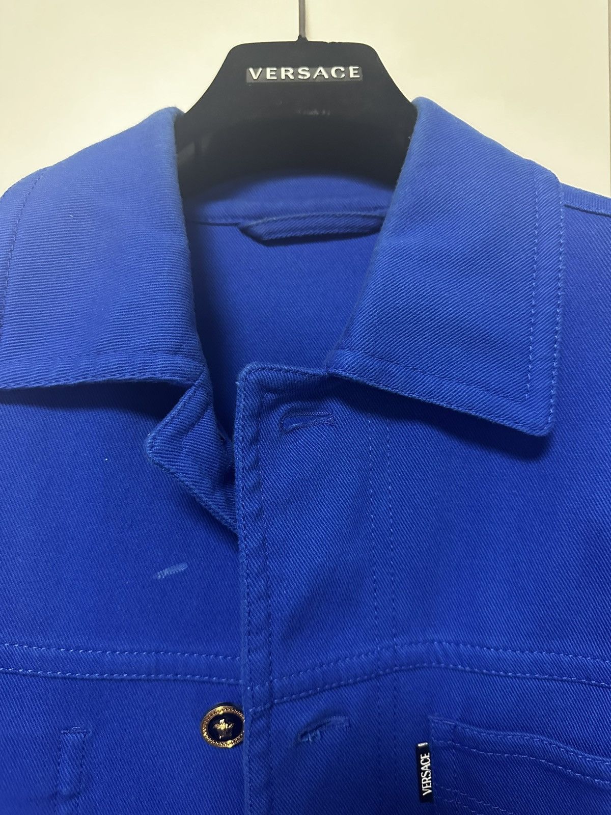 Versace Versace Blue Workwear Suit Size 46R - 6 Thumbnail