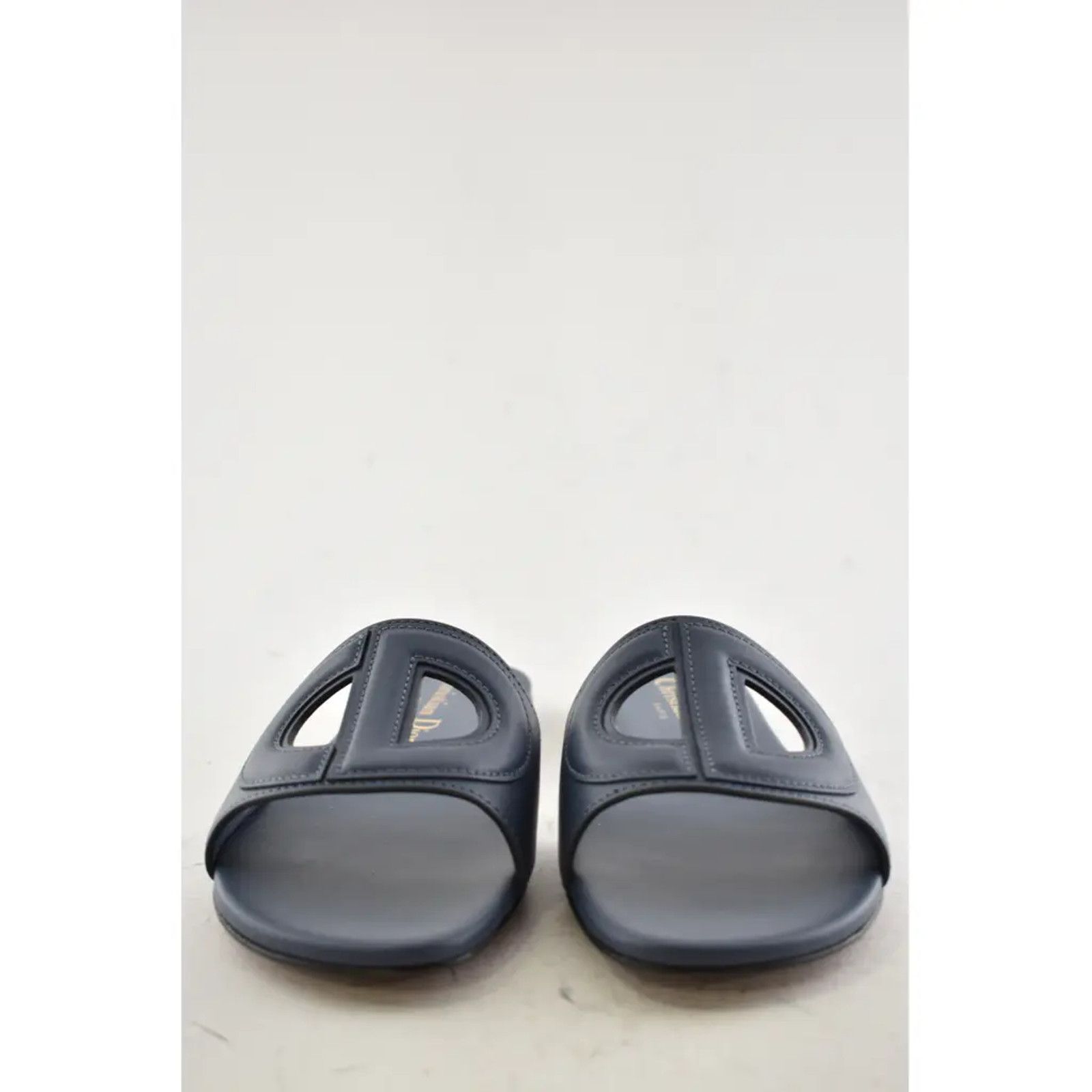 Dior Christian Dior Dway D-Club Blue Leather CD Club Logo Size US 5.5 / IT 35.5 - 6 Thumbnail