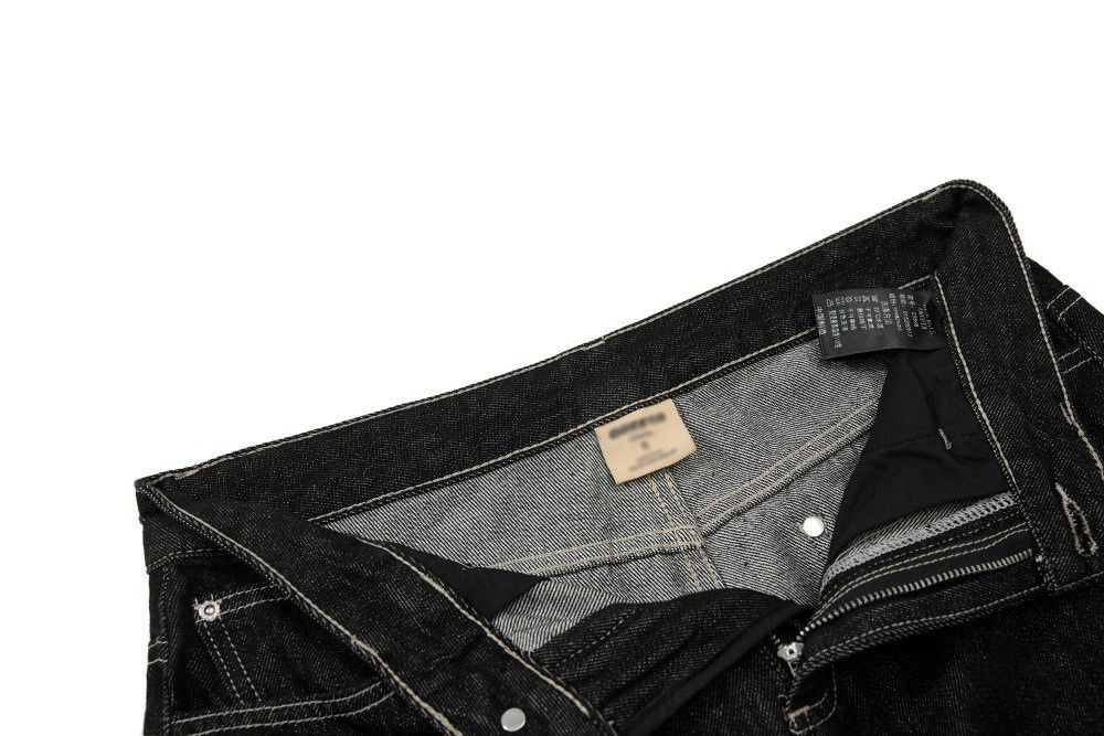 Jean Men's hippie casual distressed loose straight retro jeans Size US 32 / EU 48 - 5 Thumbnail