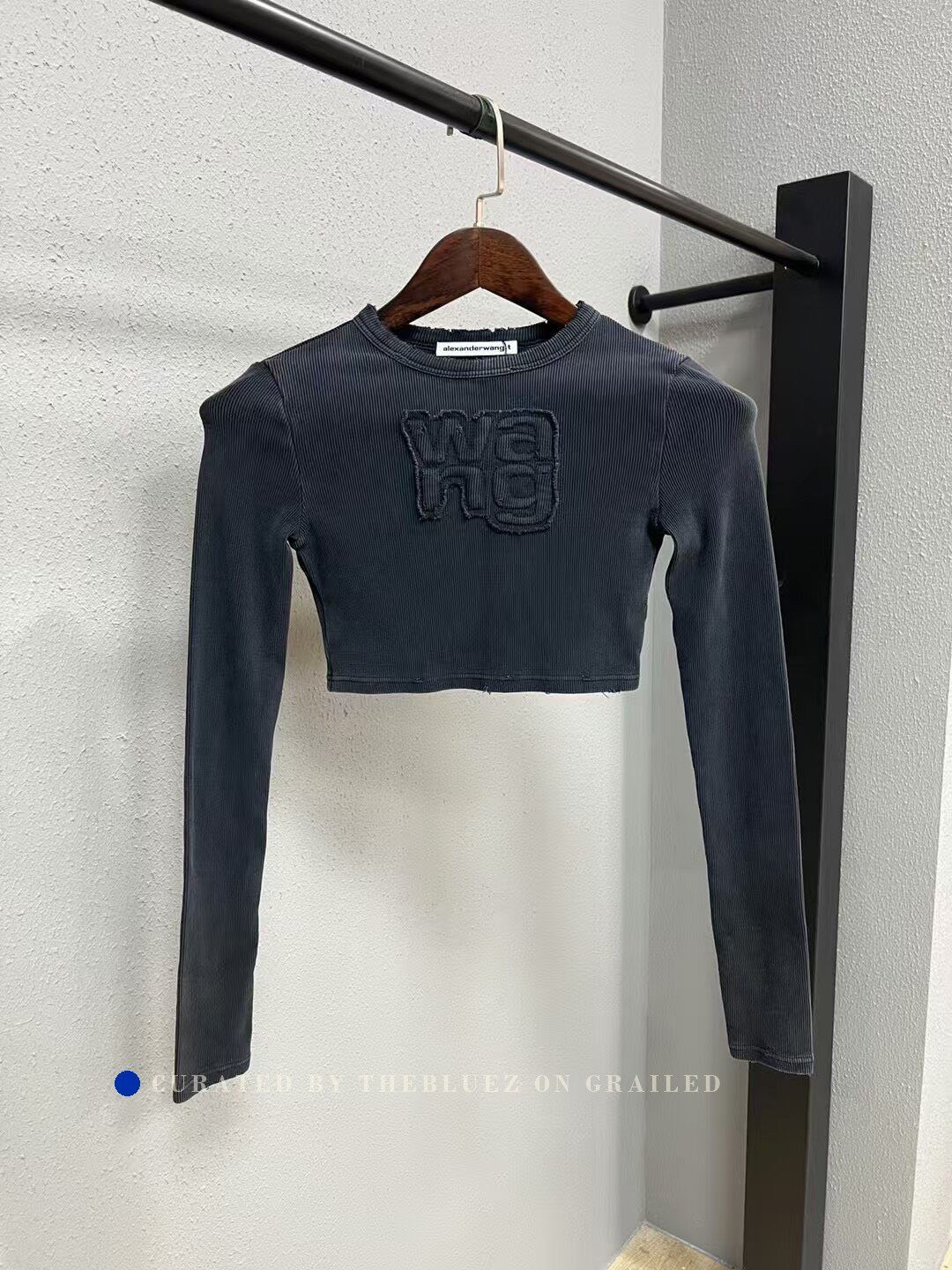 Alexander Wang Alexander Wang Washed Fitted Embossed Long Sleeve Size XS / US 0-2 / IT 36-38 - 1 Thumbnail