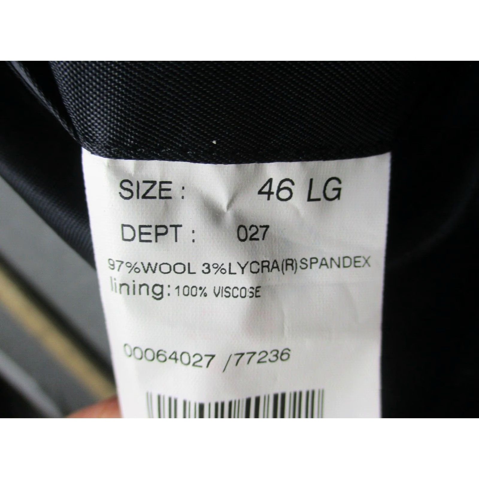 Brooks Brothers Brooks Brothers Jacket 346 Wool 46 L Dark Gray Stretch Sport Coat Mens Regular 46 Gray Vintage 90s Size US S / EU 44-46 / 1 - 6 Thumbnail