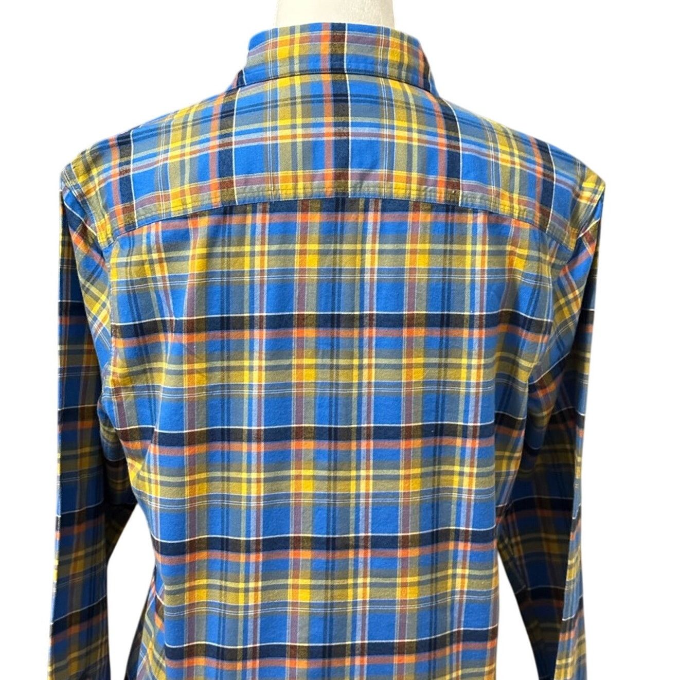 Other Treasure & Bond Button Up Long Sleeve Plaid Blue Men's S NWT Size US S / EU 44-46 / 1 - 5 Thumbnail