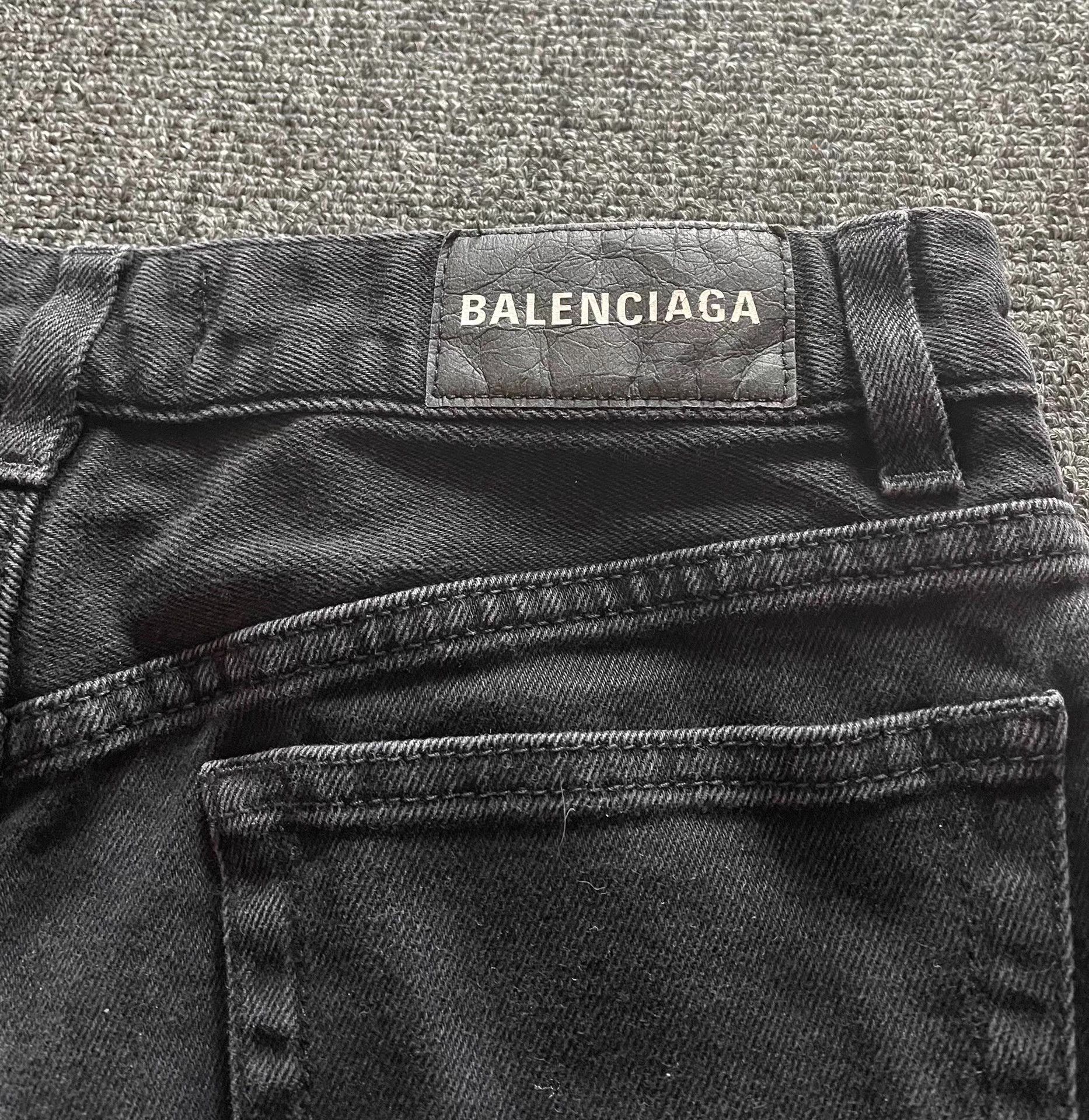 Balenciaga Balenciaga black slim fit vintage jeans Q4 Size US 32 / EU 48 - 6 Thumbnail