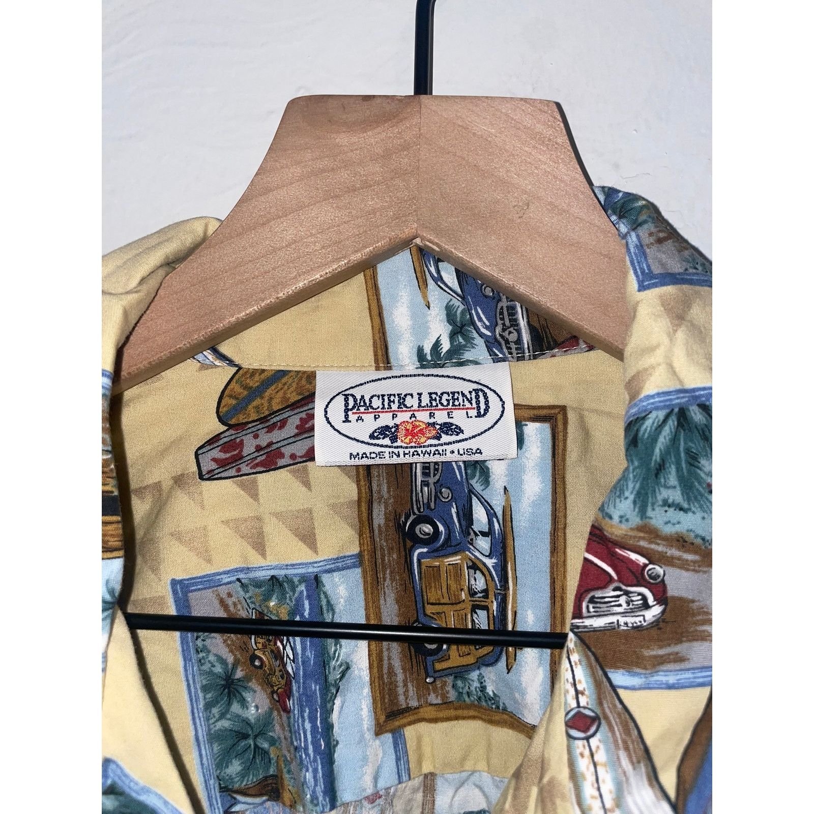 Pacific Legend Vintage Car Button Down Shirt Pacific Legend Hawaiian Tee X Size US XL / EU 56 / 4 - 6 Thumbnail