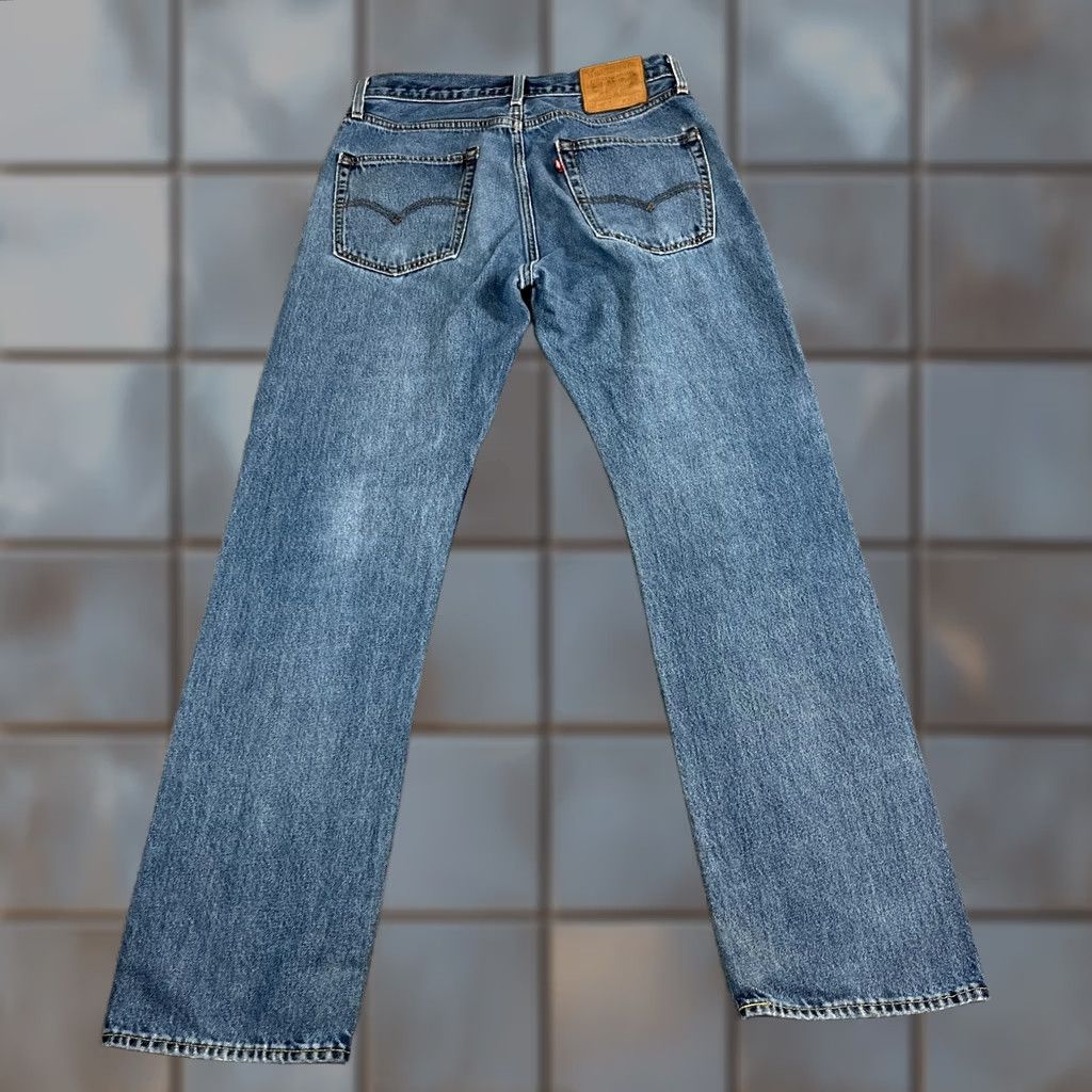 Levi's Levi's 551 Jeans Regular Straight 32 34 Mid Wash Blue Tab Mens Denim Cotton Hemp 5-Pocket Design Vintage No? Size US 32 / EU 48 - 1 Thumbnail