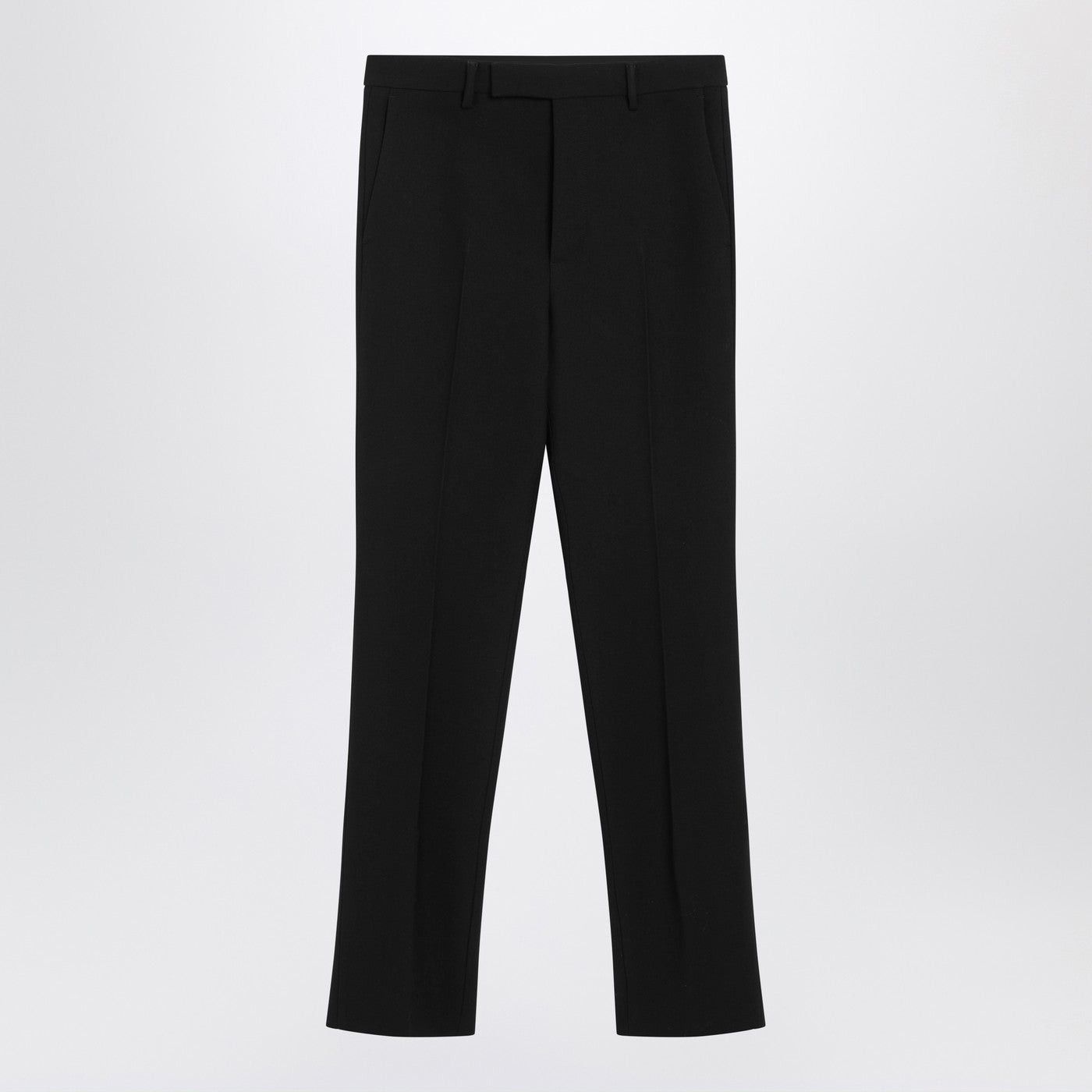 Gucci Gucci Black Skinny Wool Trousers Size 26" / US 2 / IT 38 - 1 Thumbnail