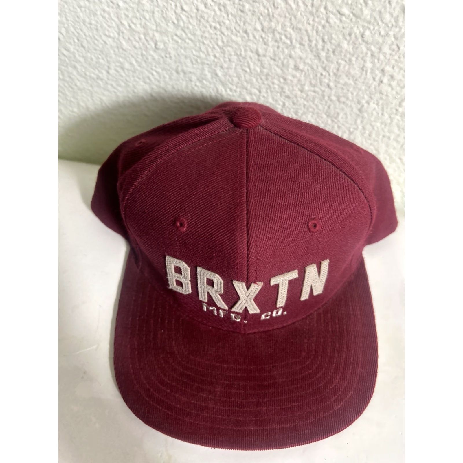 Brixton Brixton SnapBack Hat Maroon Adjustable Size ONE SIZE - 4 Thumbnail