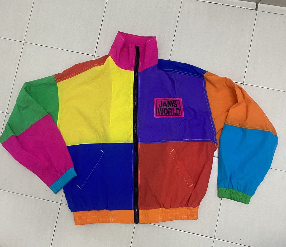 Jams World VINTAGE 90s JAMS WORLD JACKET (baggy) Size US L / EU 52-54 / 3 - 1 Thumbnail