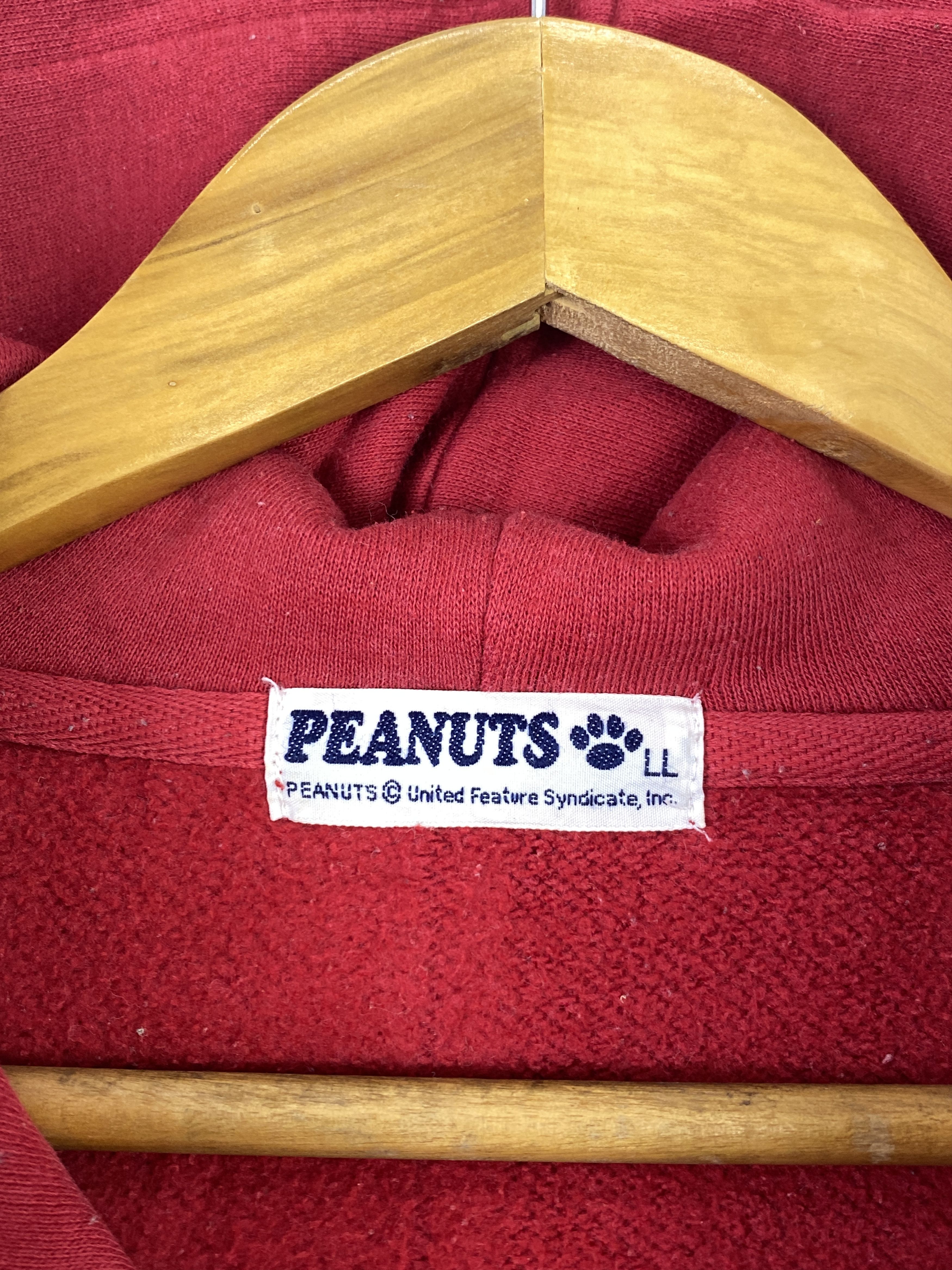 Peanuts Vintage Peanuts Snoopy Pullover Hoodie SH0370 Size US XL / EU 56 / 4 - 5 Thumbnail