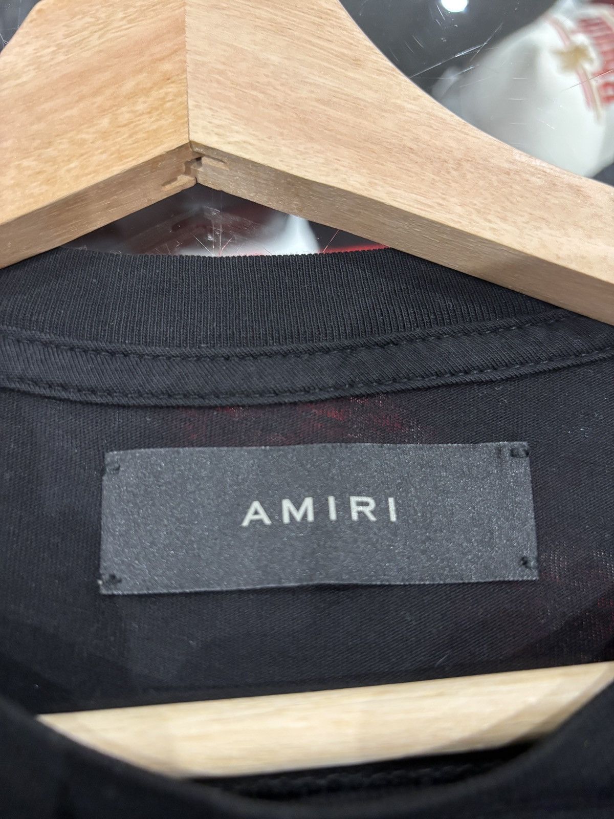 Amiri Amiri Core Logo Tee Black/Blue Size: M Size US M / EU 48-50 / 2 - 5 Thumbnail