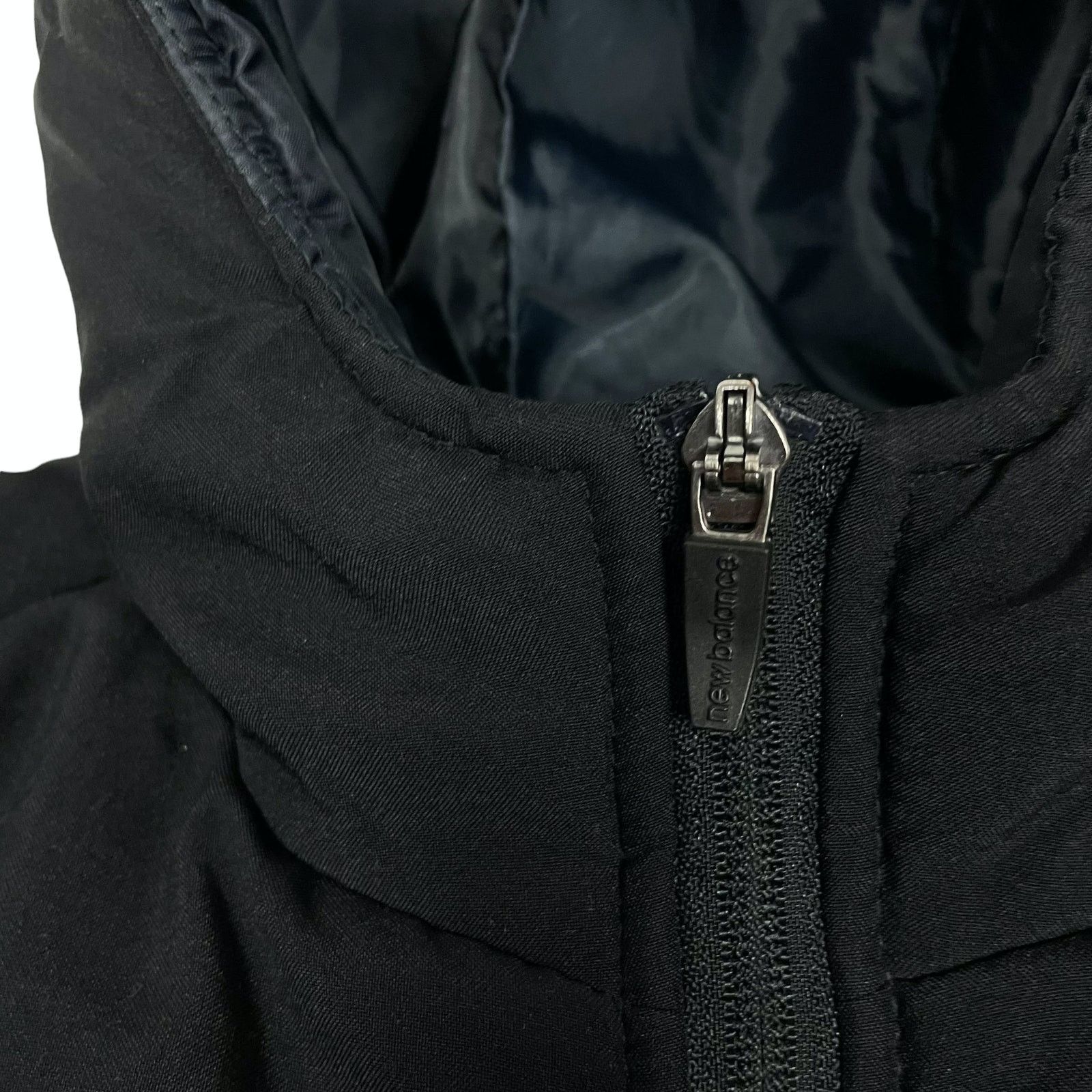 New Balance New Balance Men's Black Full Zip Lech Poznan Puffer Jacket S Size US S / EU 44-46 / 1 - 6 Thumbnail