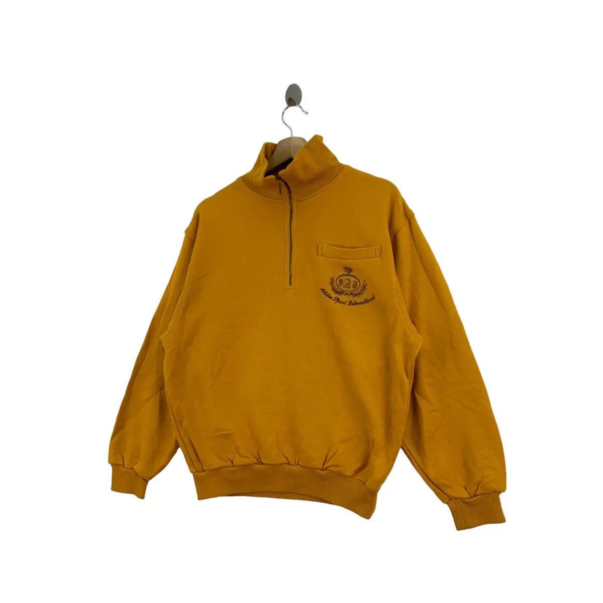 Adidas Vintage 80’ ADIDAS ORIGINALS x DESCENTE JAPAN Sweater Sport Size L / US 10 / IT 46 - 2 Thumbnail