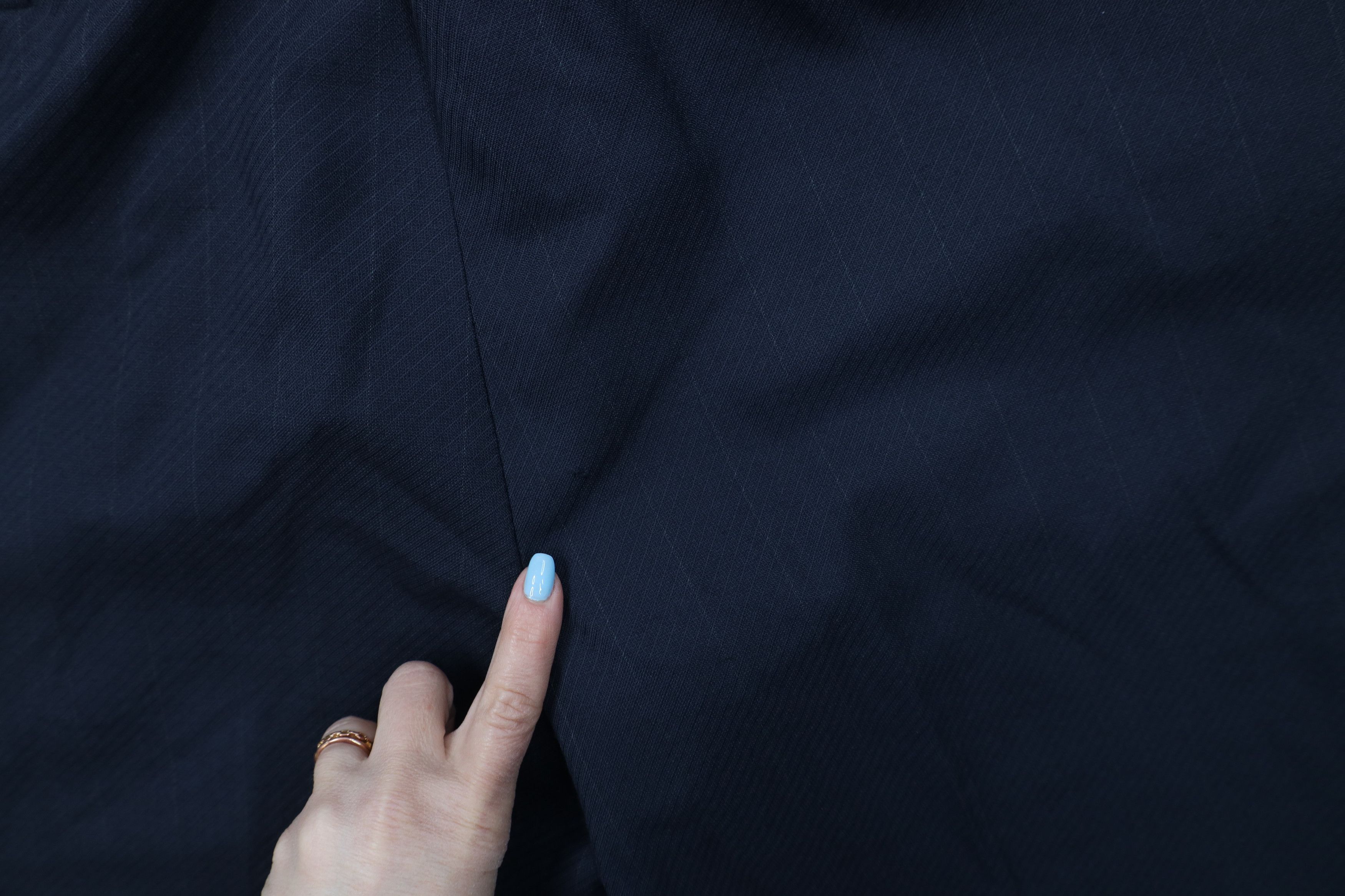 Vintage Vintage 70s Streetwear Knit Flared Wide Leg Chino Pants Blue Size US 40 / EU 56 - 12 Thumbnail