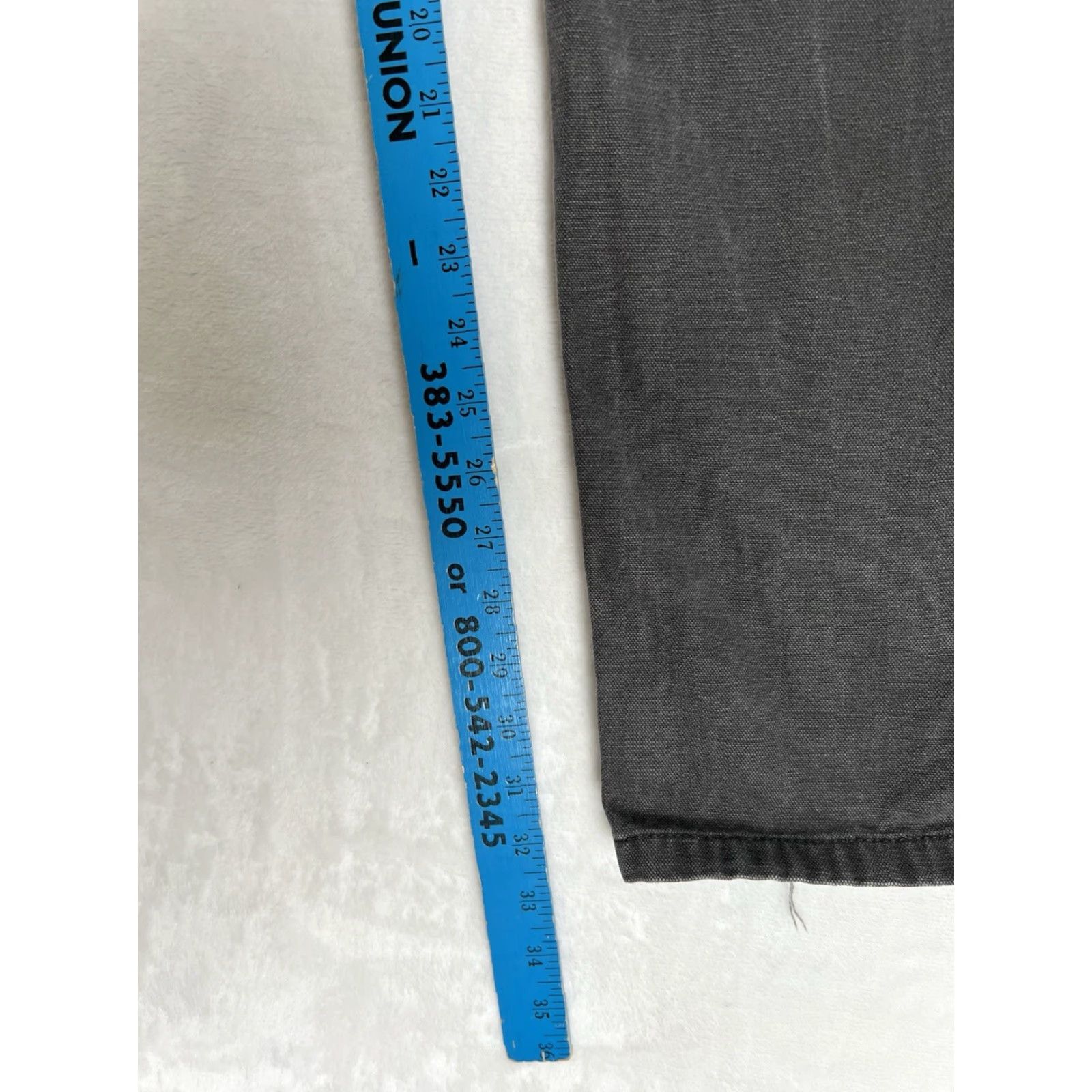 Vintage Wolverine Carpenter Pants Mens 40x32 Dark Gray Workwear Casual 90s Biker Cars Cotton Cotton 40 Regular Pants Mens Size US 40 / EU 56 - 7 Thumbnail