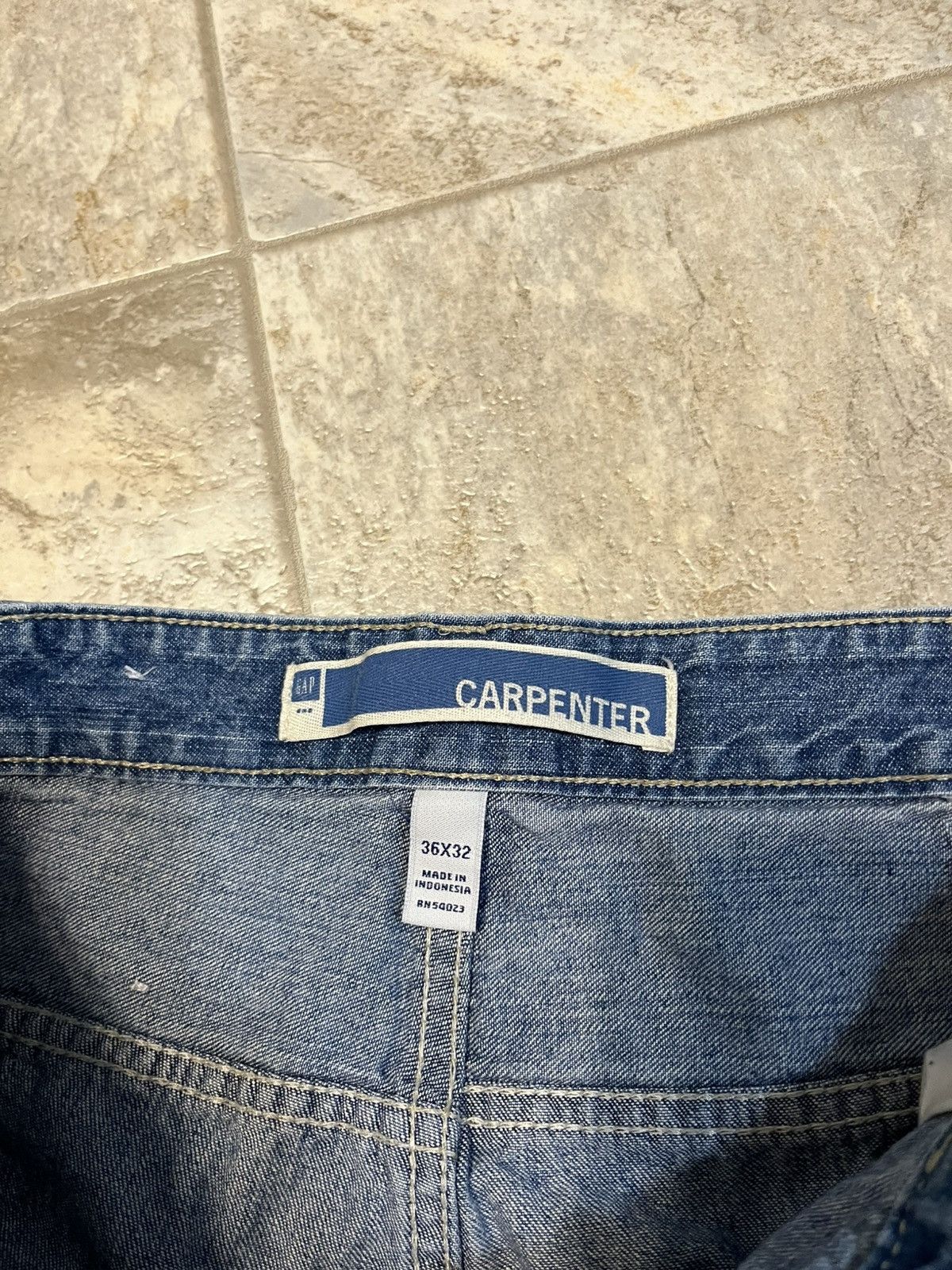 Gap Vintage y2k gap carpenter jeans 36x32 Size US 36 / EU 52 - 4 Thumbnail