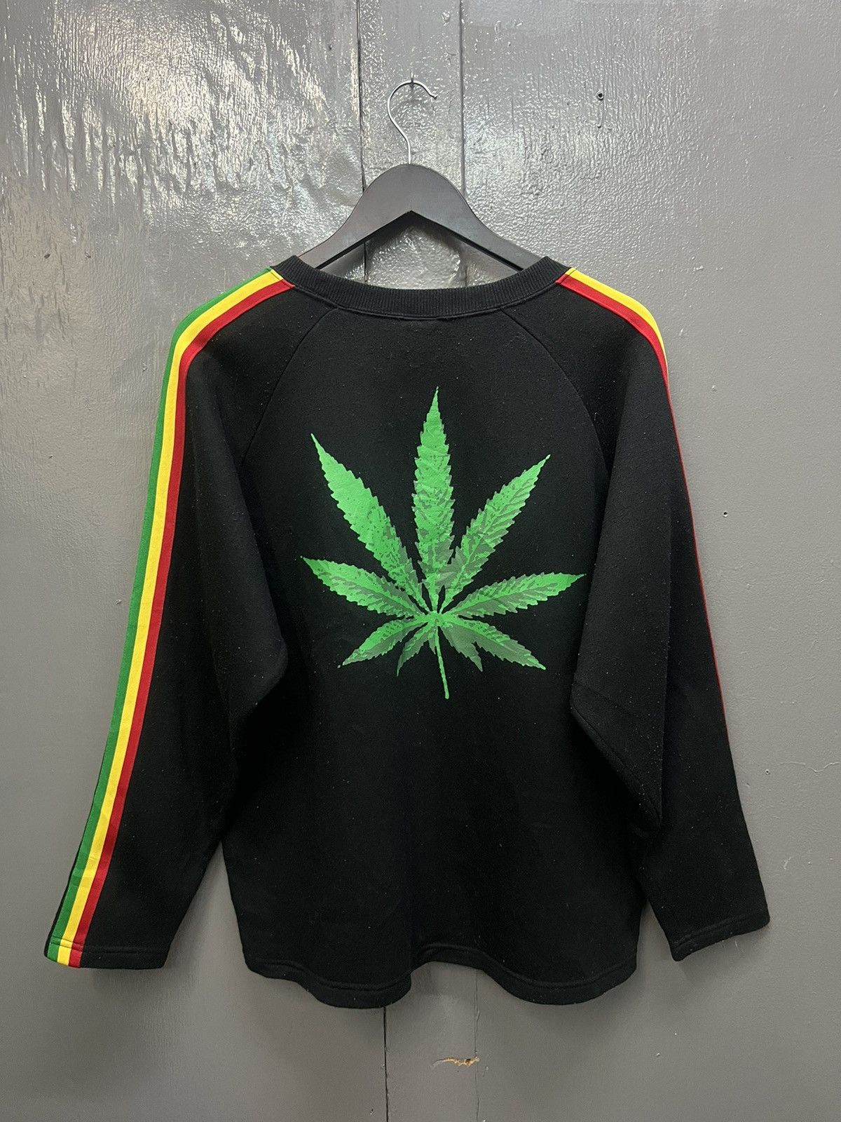 Vintage Wonder Wall Raggae Crewneck Sweatshirt Size US L / EU 52-54 / 3 - 1 Thumbnail