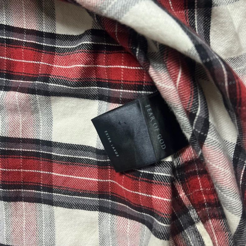 Fear of God Fear of God Red envelope plaid shoulder Size US XL / EU 56 / 4 - 3 Thumbnail