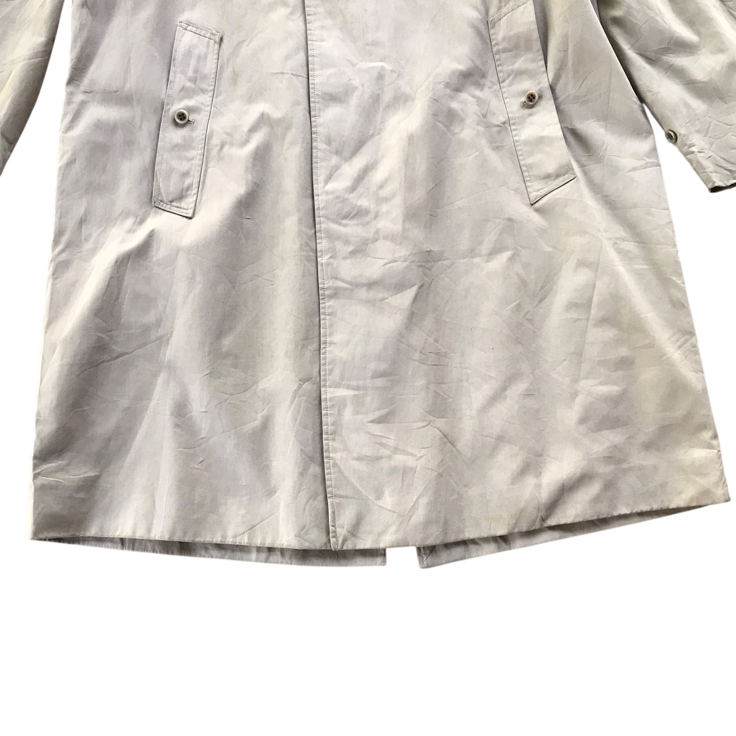 Burberry Vintage 80s Burberry Nova Check Trench Coat Made In England Size US M / EU 48-50 / 2 - 12 Thumbnail