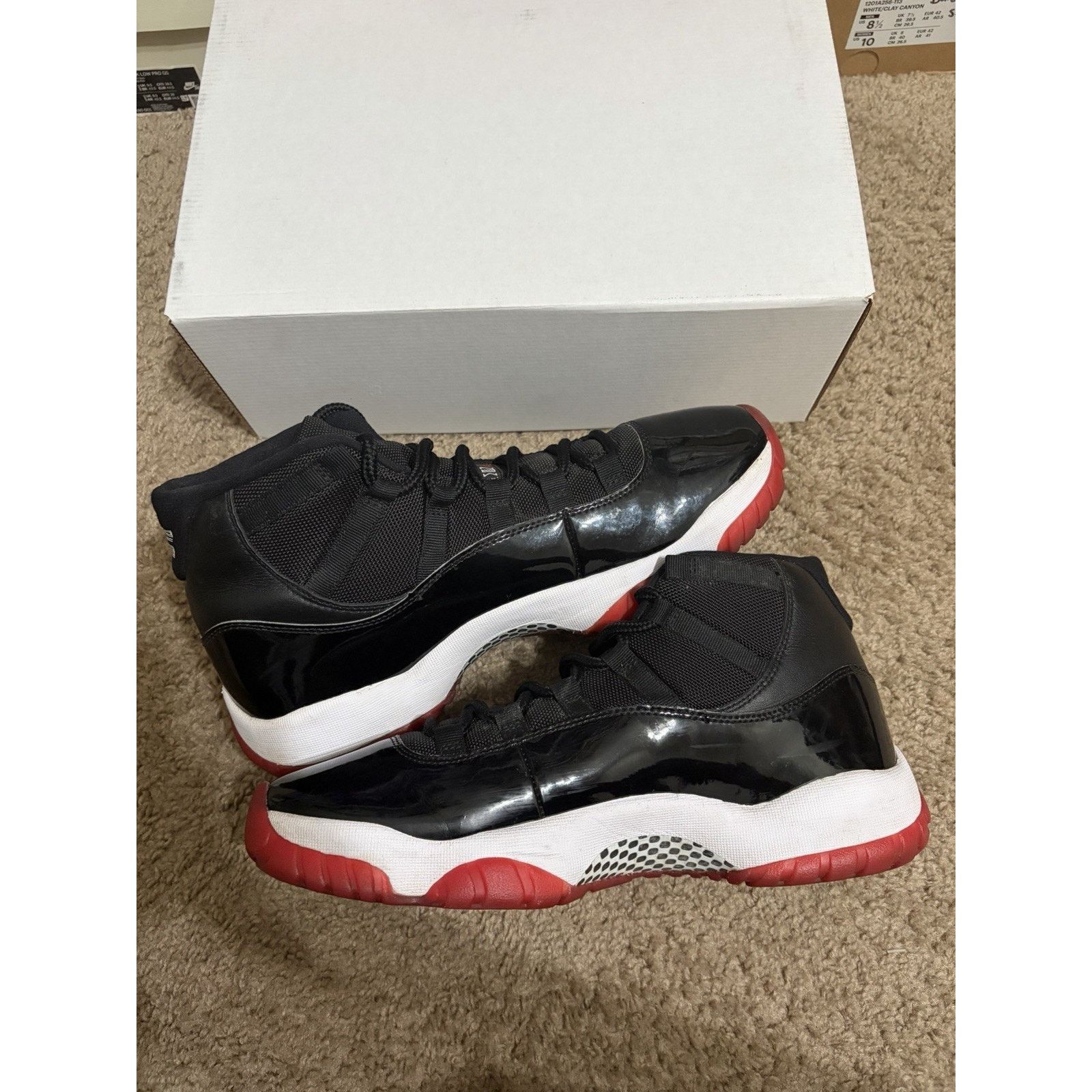 Jordan Brand Size 11.5 - Jordan 11 Retro Playoffs Bred (378037-061) Size US 11.5 / EU 44-45 - 3 Thumbnail