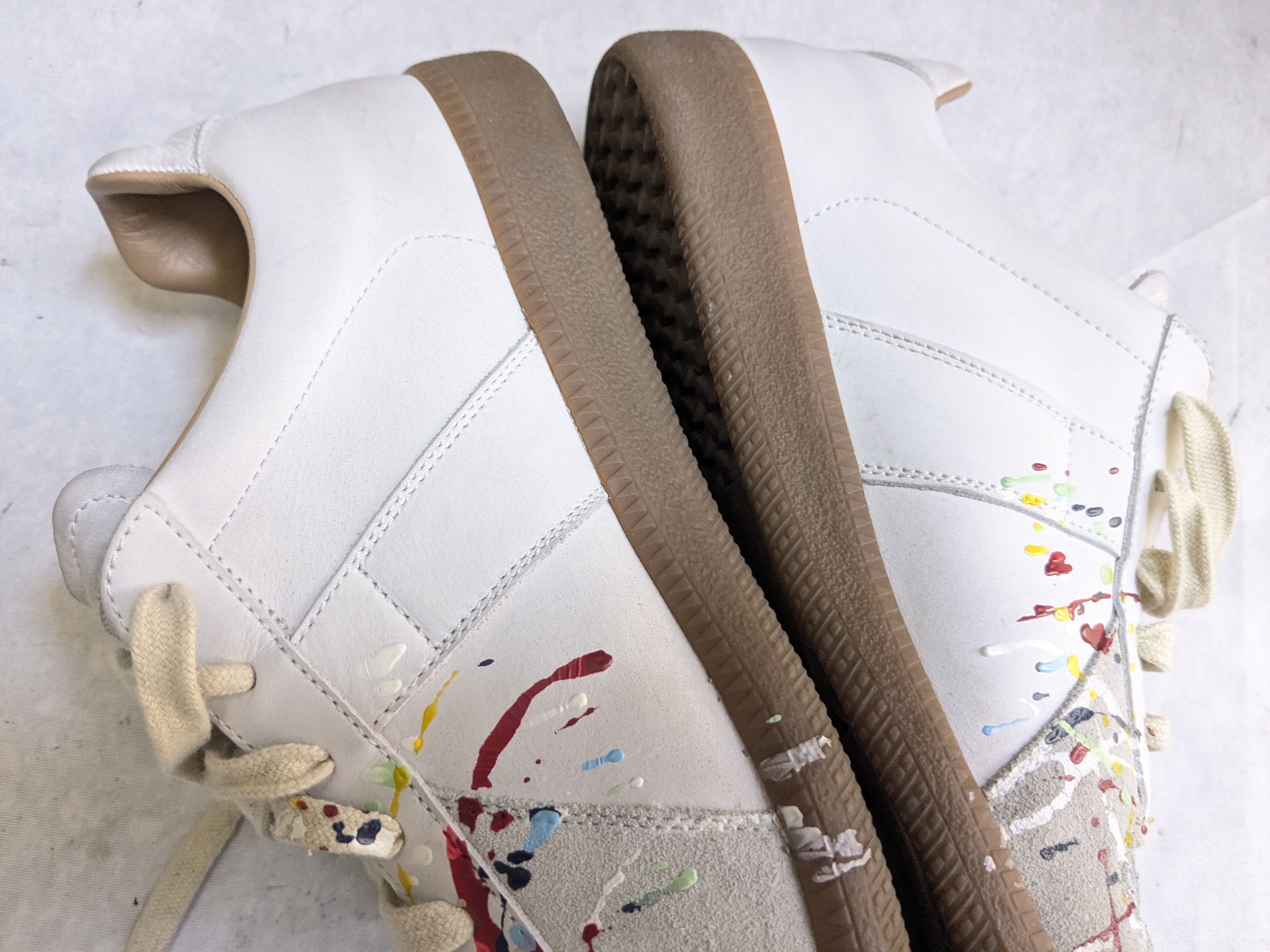 Maison Margiela Maison Margiela Replica GAT Paint Splatter 8 41 Gum Size US 8 / EU 41 - 10 Thumbnail