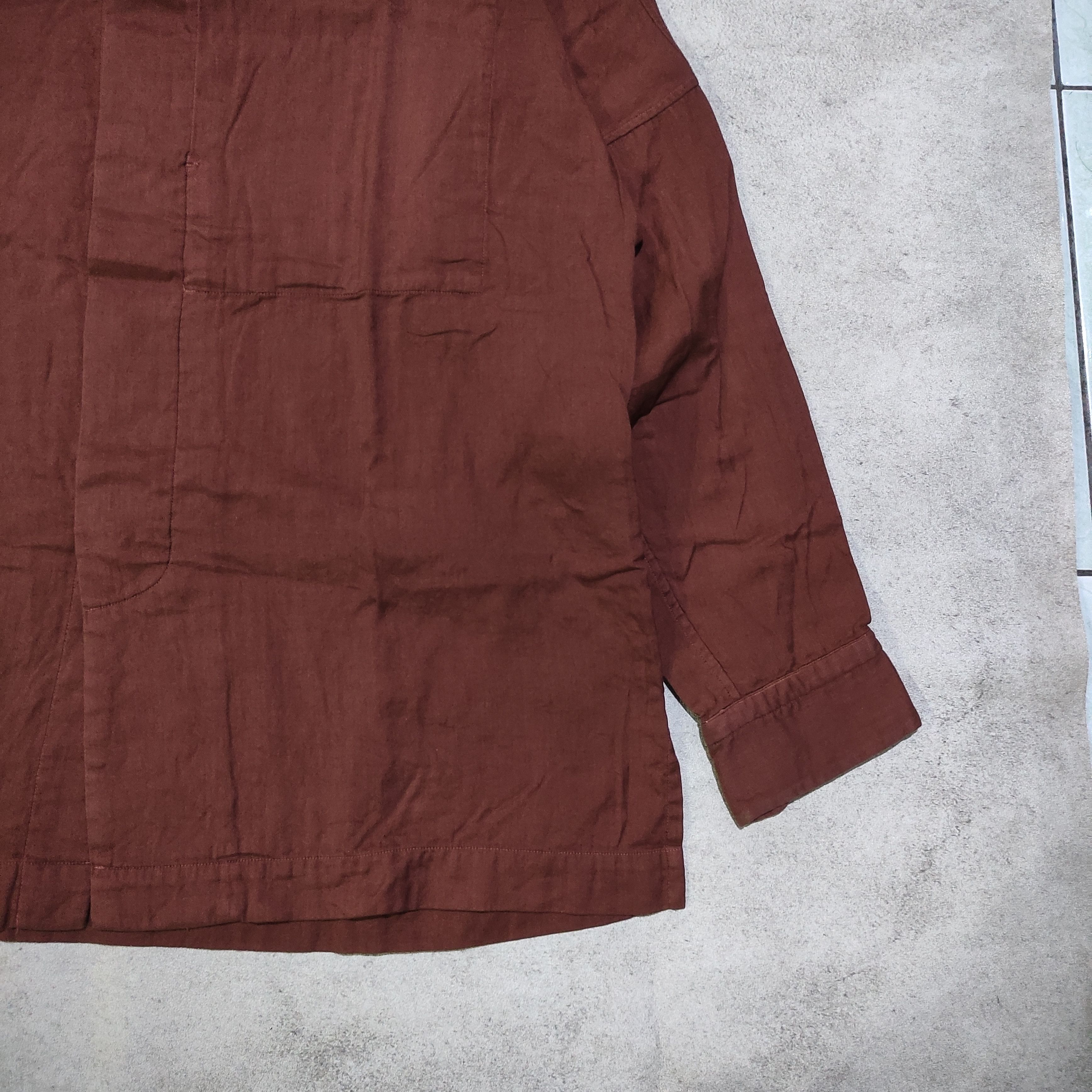 Designer × Issey Miyake × Japanese Brand Issey Miyake Long Shirt Japanese brand archive Size US L / EU 52-54 / 3 - 5 Thumbnail