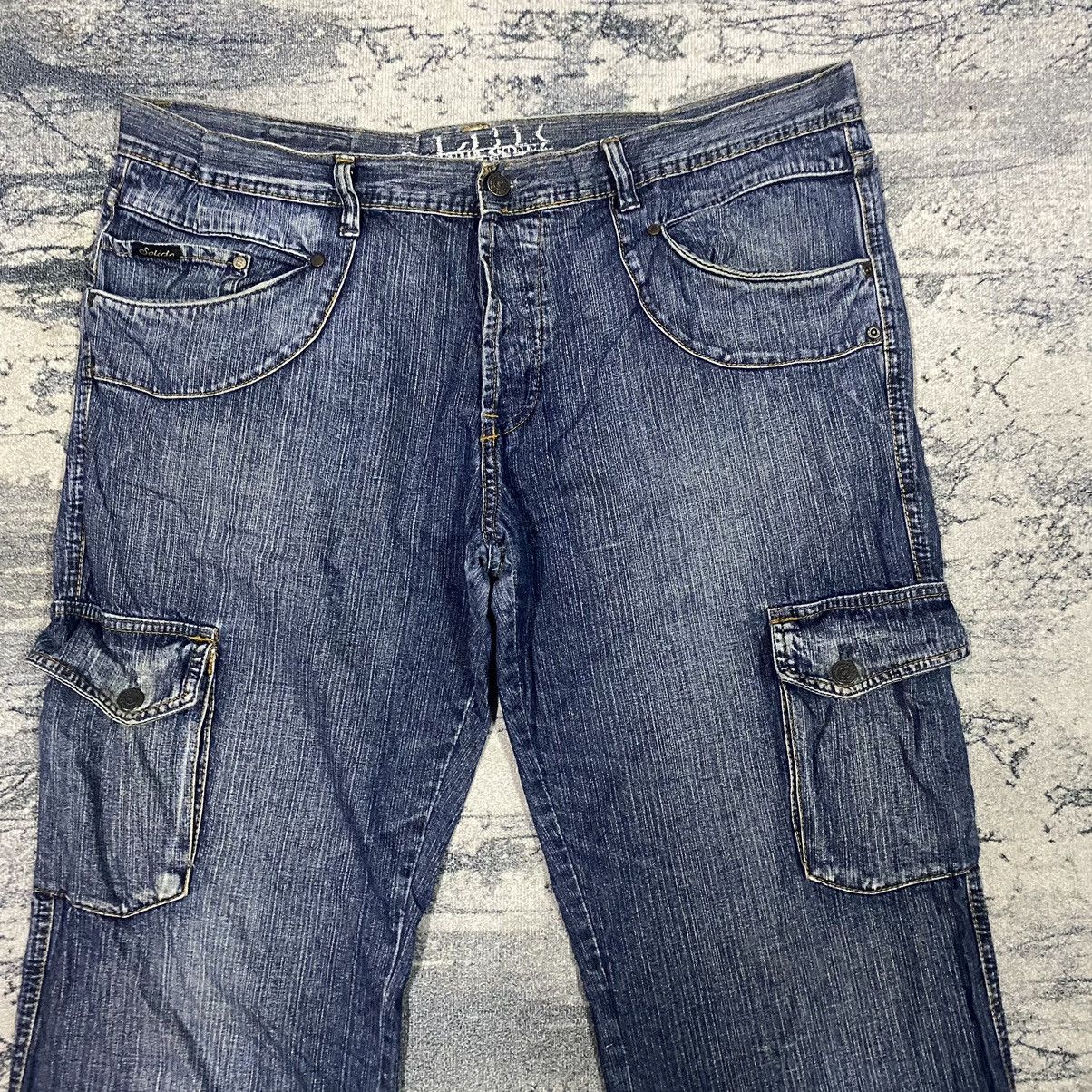Japanese Brand × Vintage × Voodoo Tactical Vintage Japan Solido Cargo Denim Jeans Size US 40 / EU 56 - 2 Thumbnail