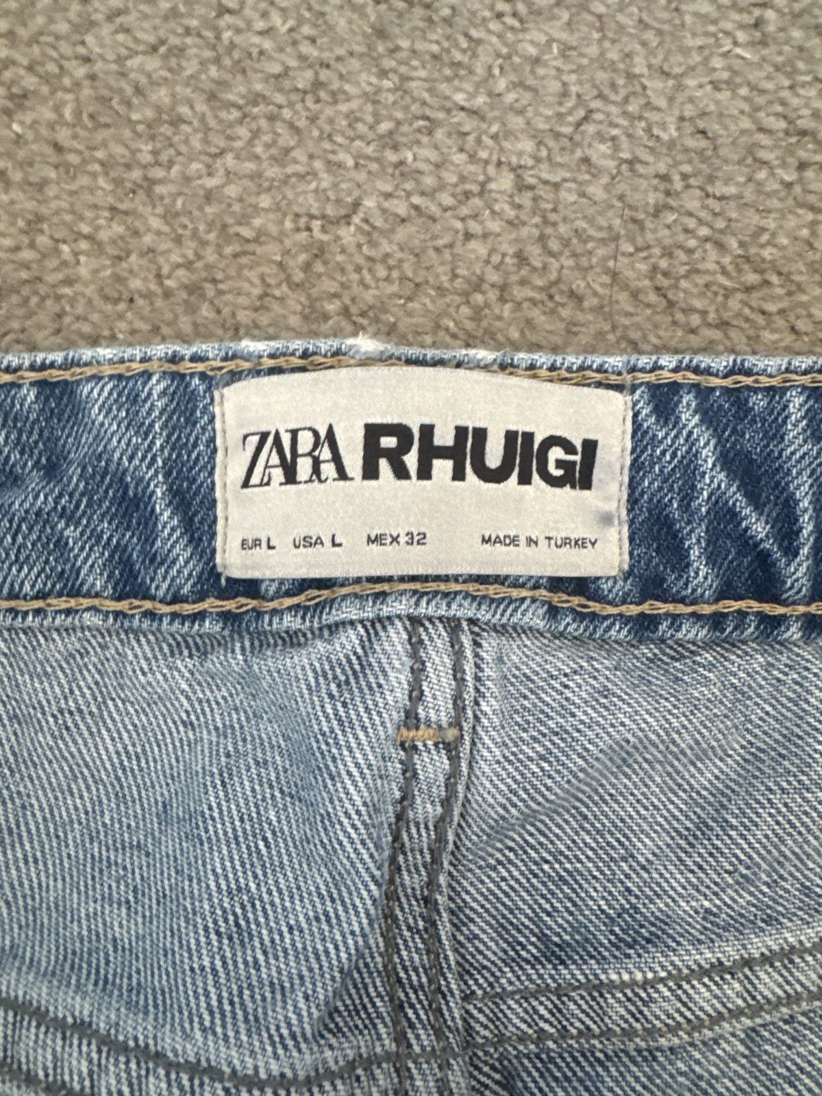 Rhude × Zara Zara x Rhude Denim Pants Size US 32 / EU 48 - 3 Thumbnail