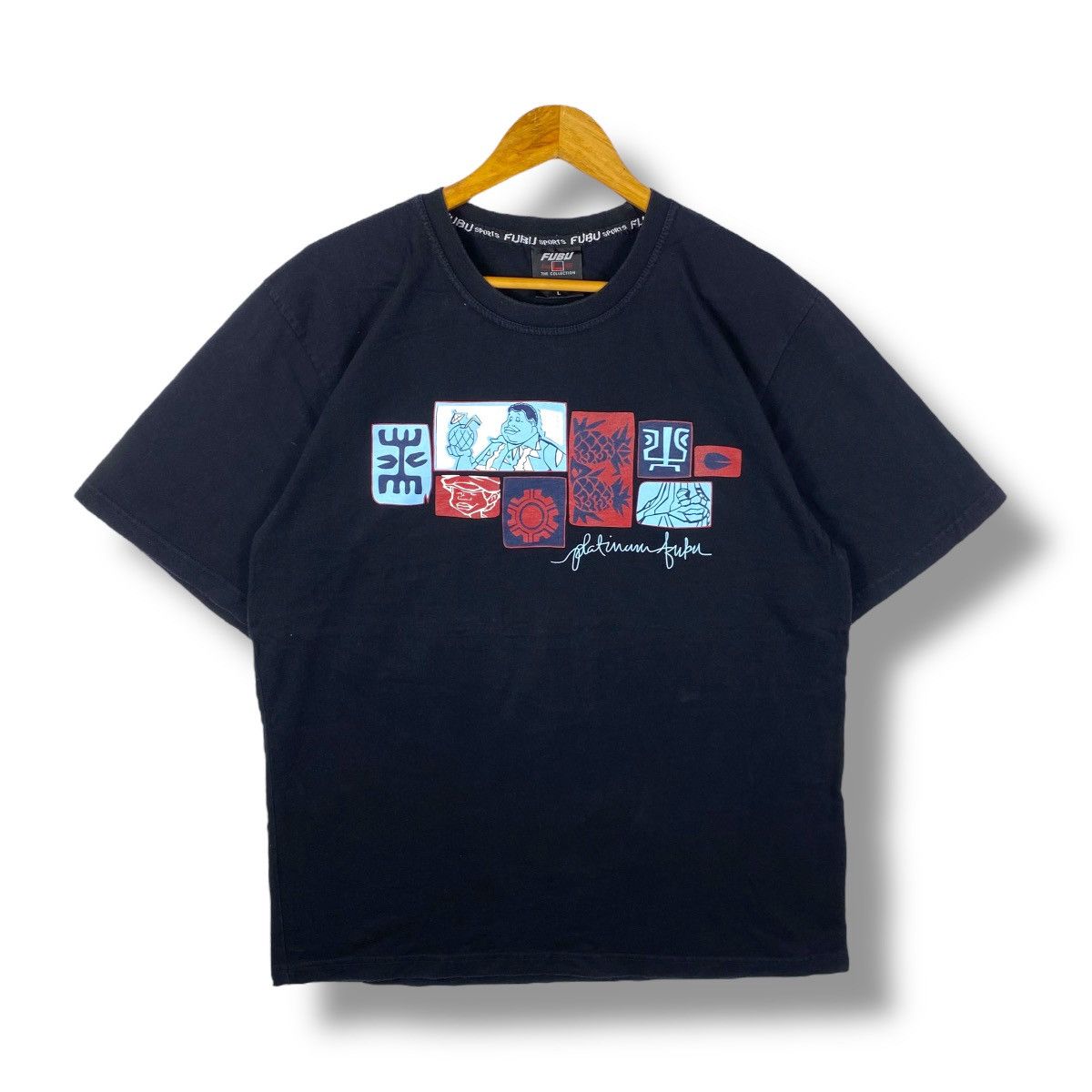 Fubu Vintage 00's FUBU The Collection Platinum Fubu Graphic Tee Size US L / EU 52-54 / 3 - 1 Thumbnail