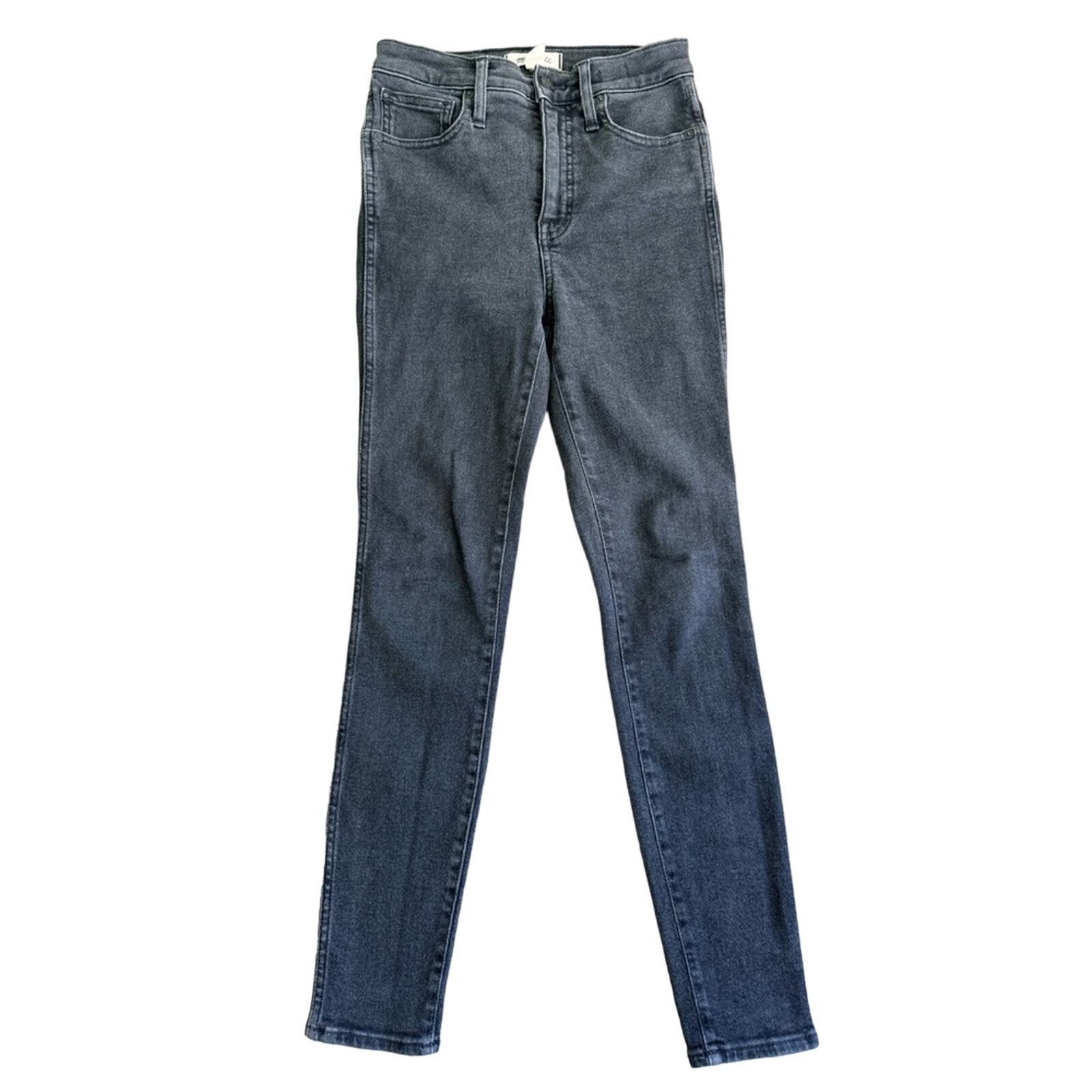 Madewell Madewell 10" High-Rise Skinny Jeans Starkey Wash, Black/Gray Size 26" / US 2 / IT 38 - 4 Thumbnail