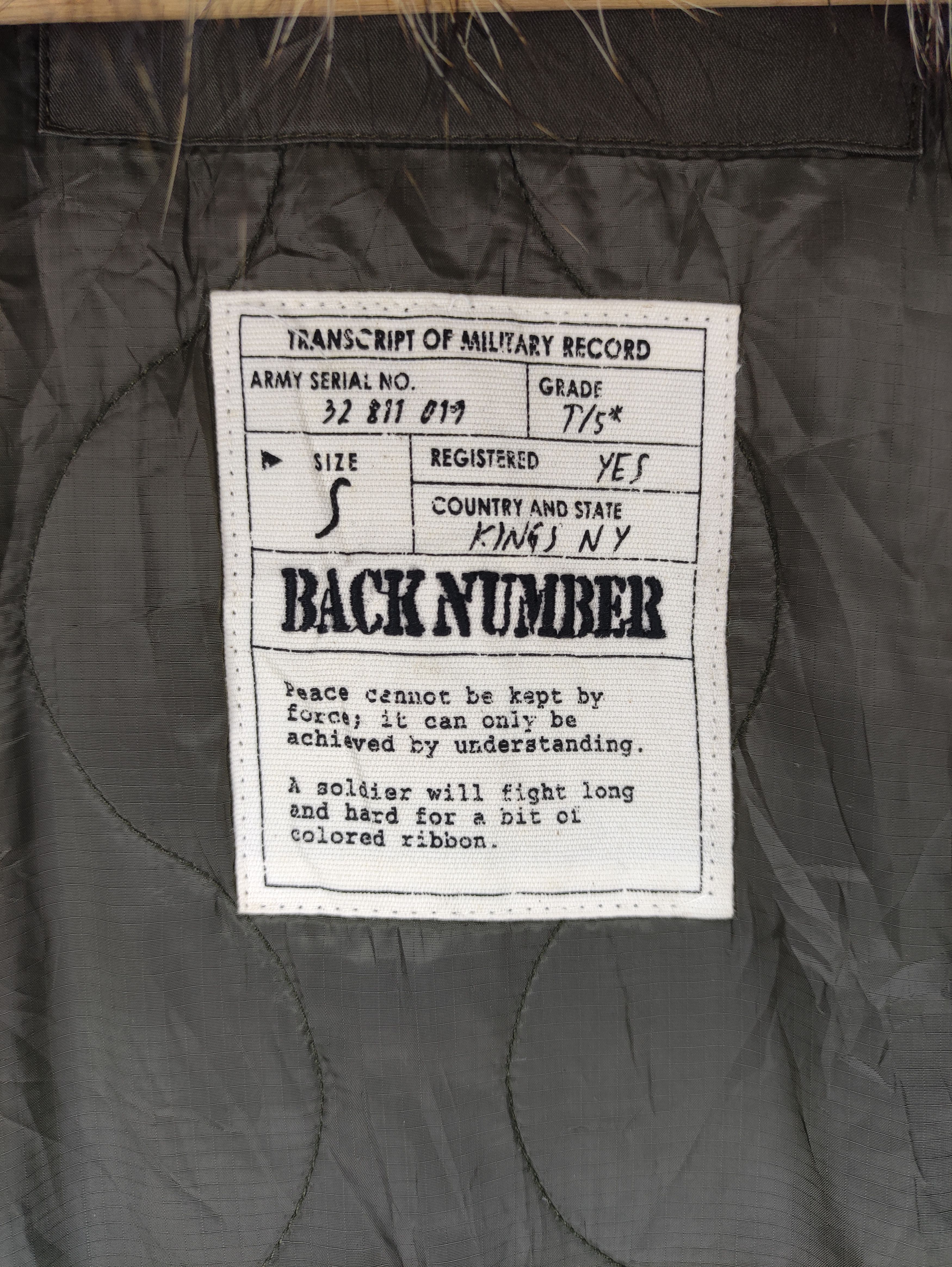 Japanese Brand × Vintage Steals🔥Vintage Parka Fishtail by Back Number Size US S / EU 44-46 / 1 - 3 Thumbnail