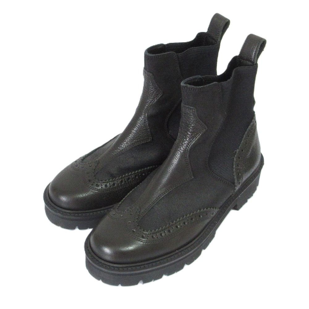 Other Yoji Yamamoto Y's Leather Short Boots Leather Shoes DUTY FREE for USA Size ONE SIZE - 1 Thumbnail