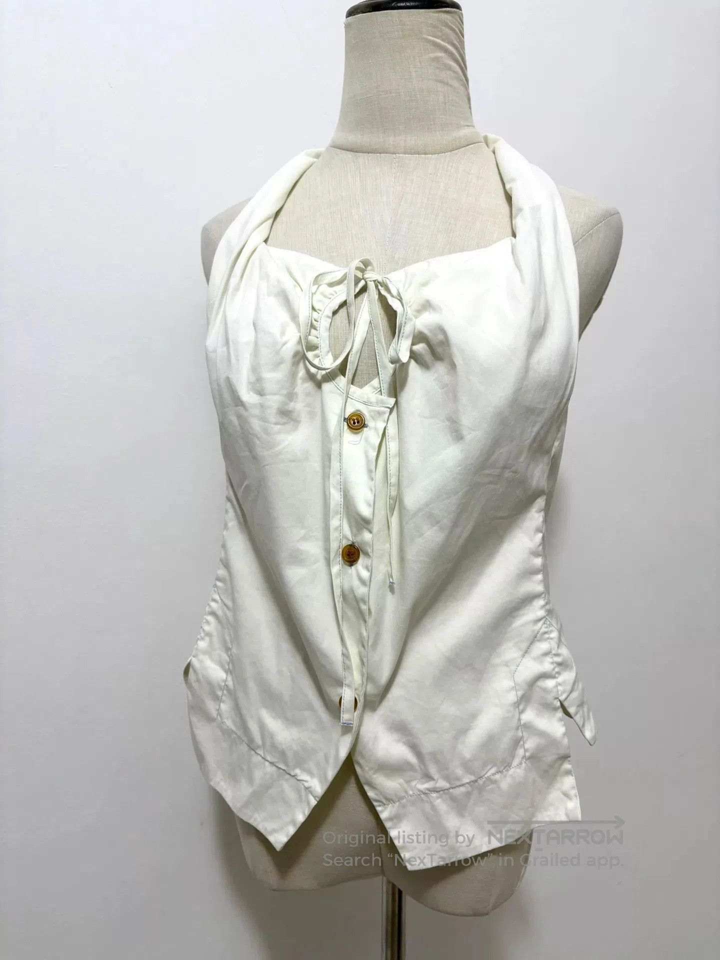Vivienne Westwood vivienne westwood white vest top with flaws. Size M / US 6-8 / IT 42-44 - 1 Thumbnail