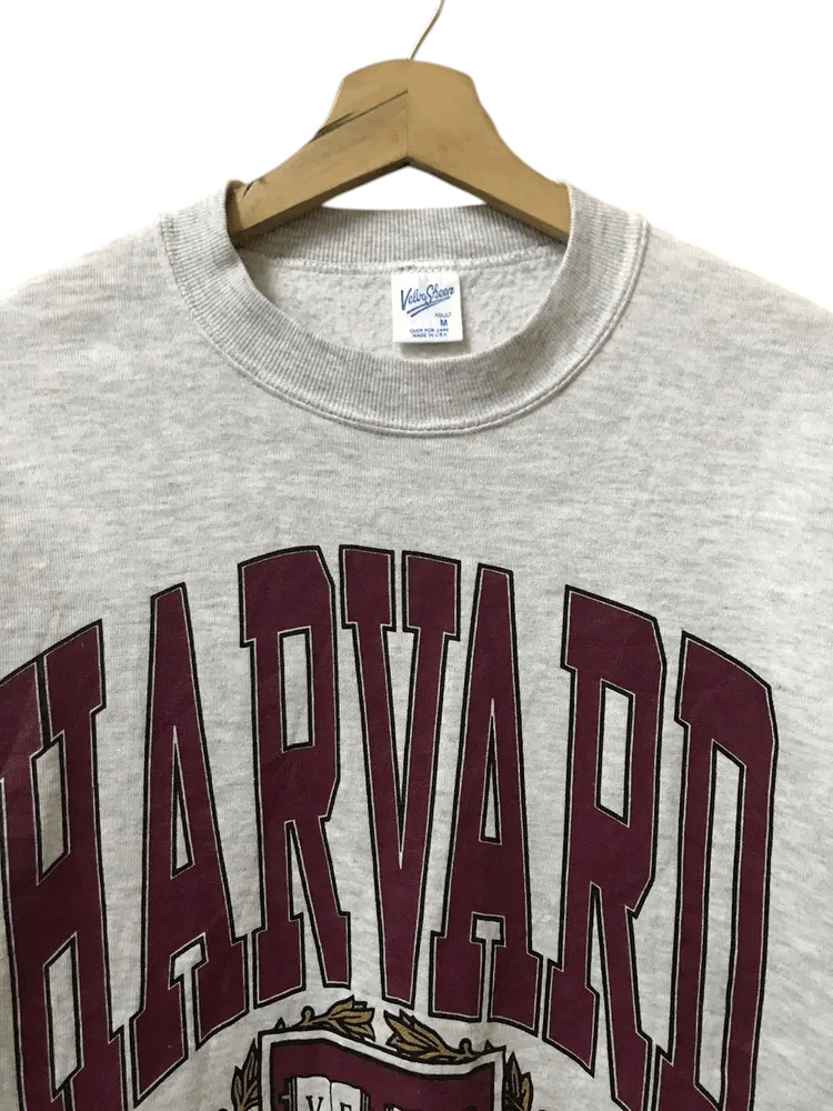 Velva Sheen Vintage 80's Harvard University Sweatshirts Size US M / EU 48-50 / 2 - 3 Thumbnail
