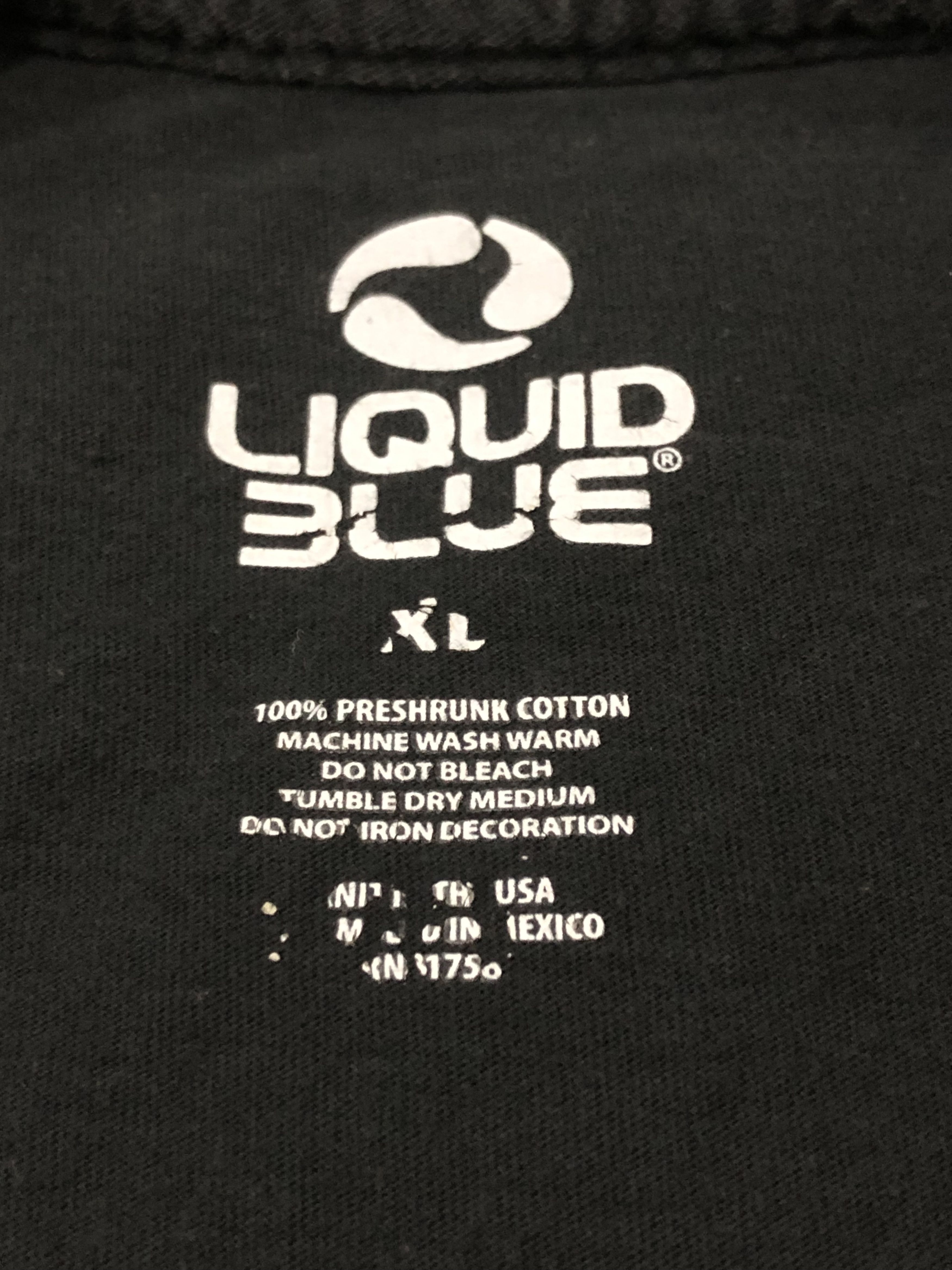 Band Tees × Liquid Blue × Vintage Vintage y2k Liquid Blue Rock 2 The Bone Tee Size US XL / EU 56 / 4 - 7 Thumbnail