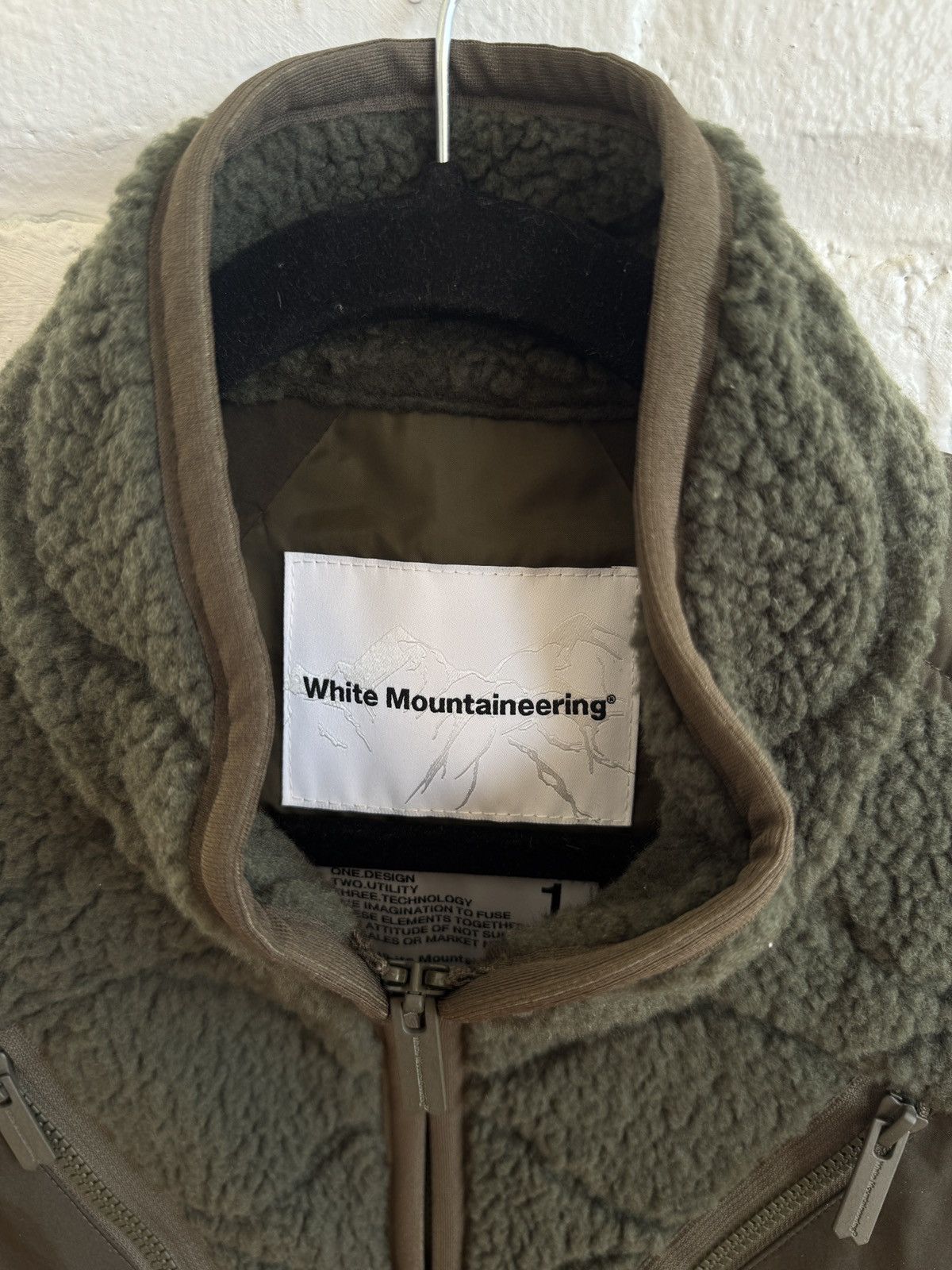 White Mountaineering White Mountaineering Green Fleece Vest AW23 Size US S / EU 44-46 / 1 - 2 Thumbnail