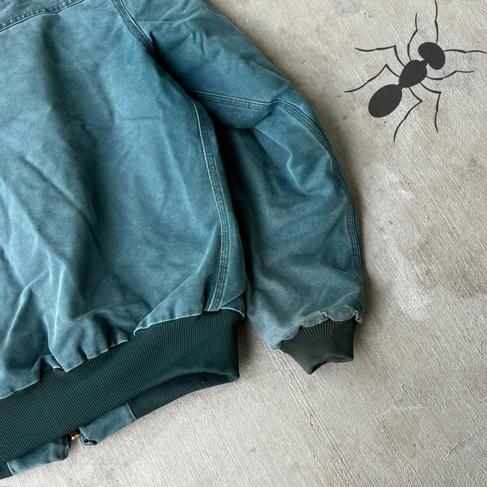 Carhartt × Vintage Carhartt J14 HTG green santa fe work wear jacket Size US XL / EU 56 / 4 - 13 Thumbnail