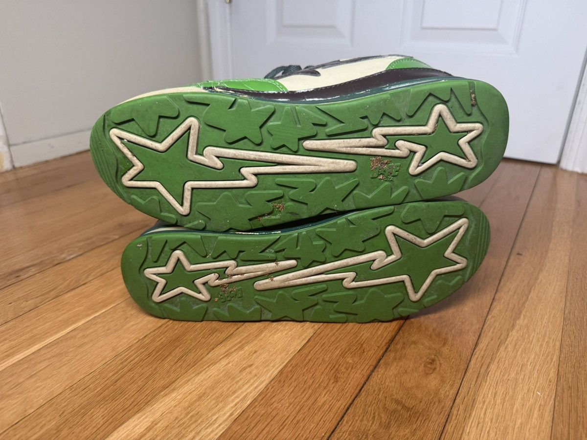 Bape Roadsta Green/White/Brown US10.5 Size US 10.5 / EU 43-44 - 5 Thumbnail