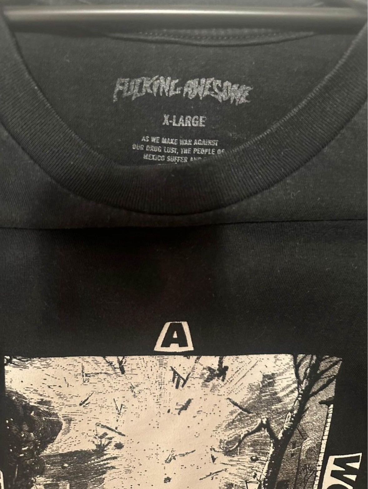 Fucking Awesome × NHL FA What a World T-Shirt Size US XL / EU 56 / 4 - 3 Thumbnail
