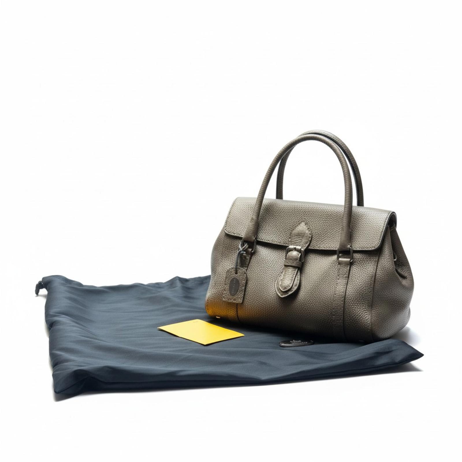 Fendi Fendi - Metallic Selleria Leather Handbag Size ONE SIZE - 1 Thumbnail
