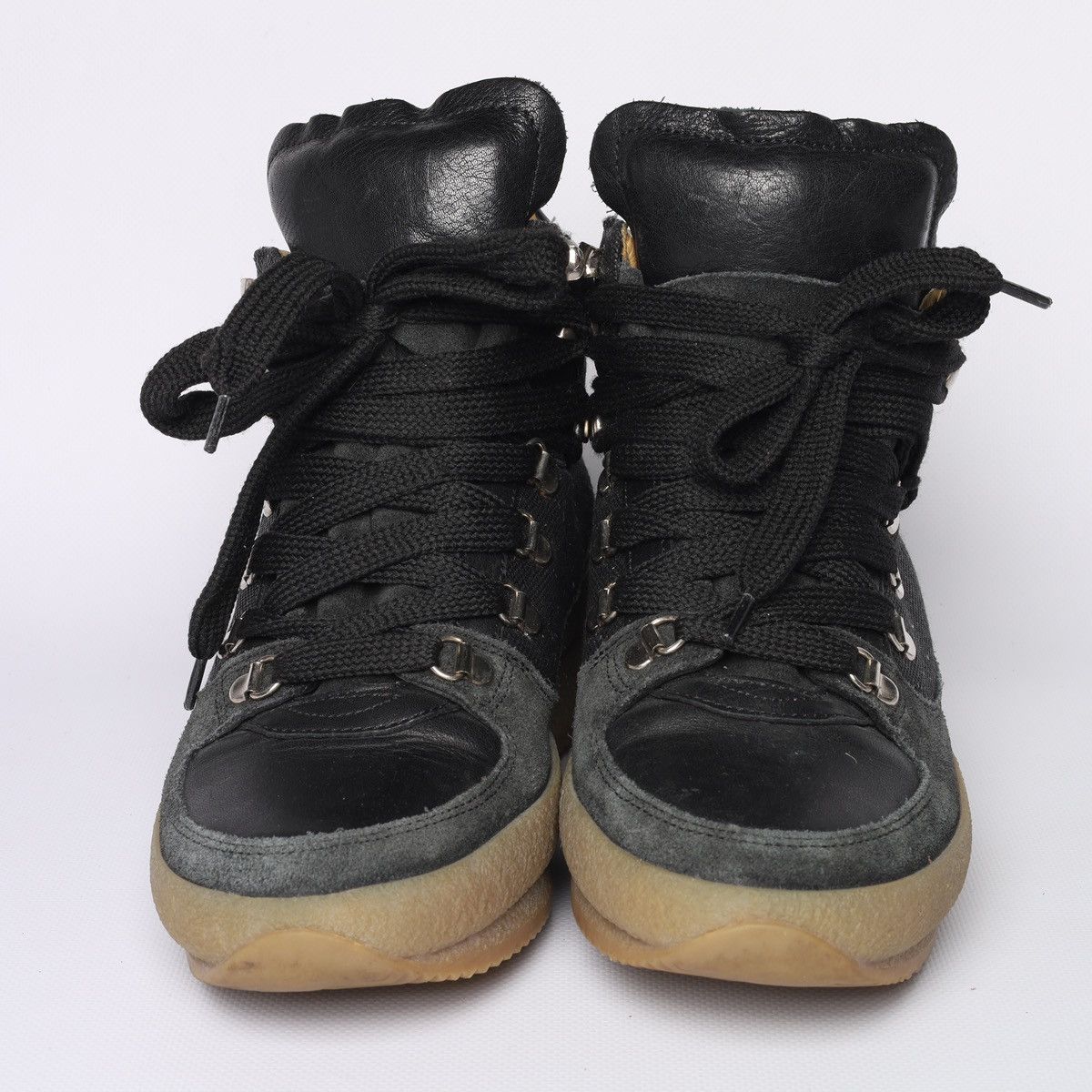 Isabel Marant × Isabel Marant Etoile Isabel Marant Leather Suede Brent Hiking Boots Winter Shoes Size US 9 / IT 39 - 2 Thumbnail