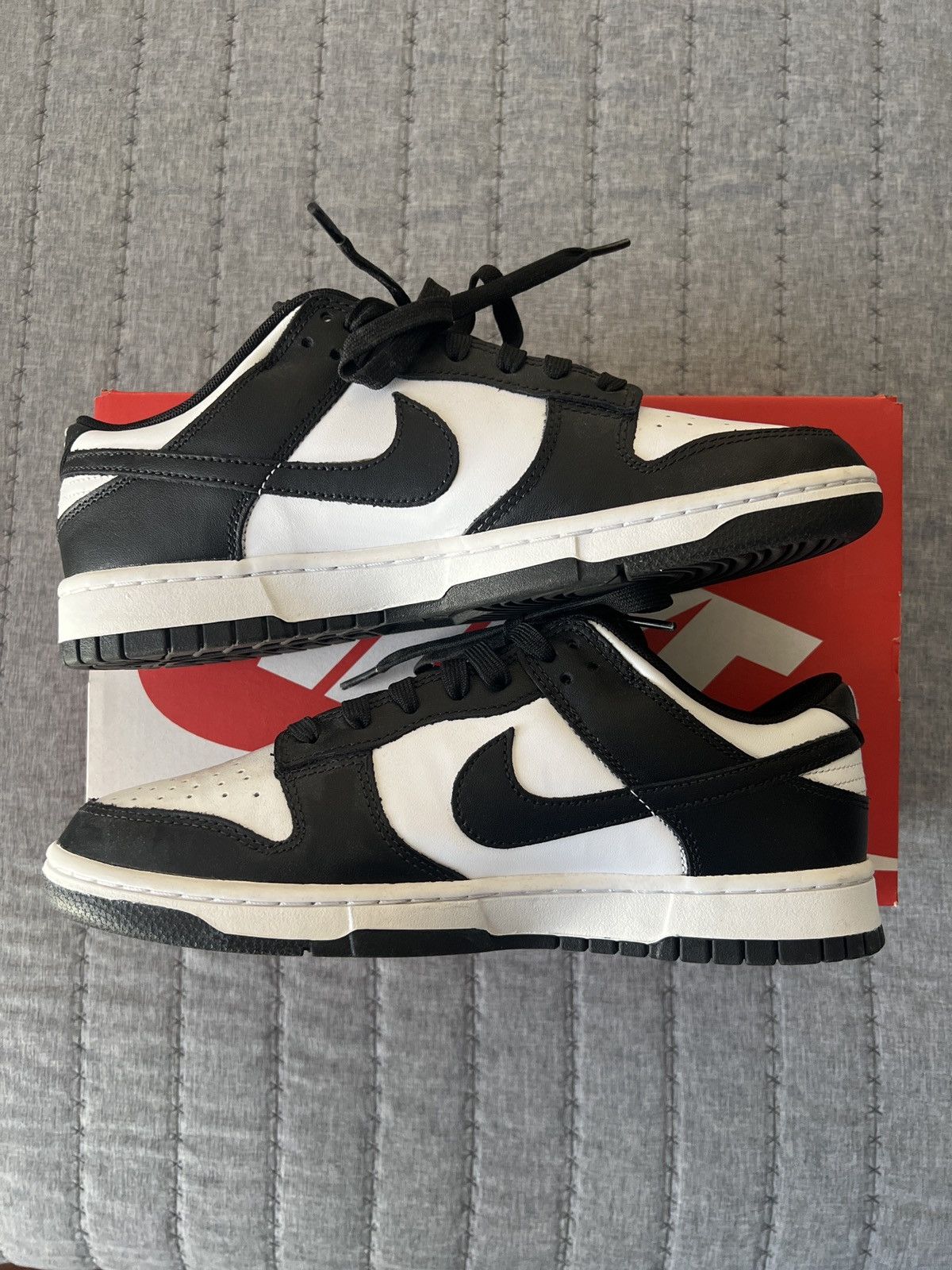 Nike Nike Dunk Low Black/White Size US 9 / EU 42 - 1 Thumbnail