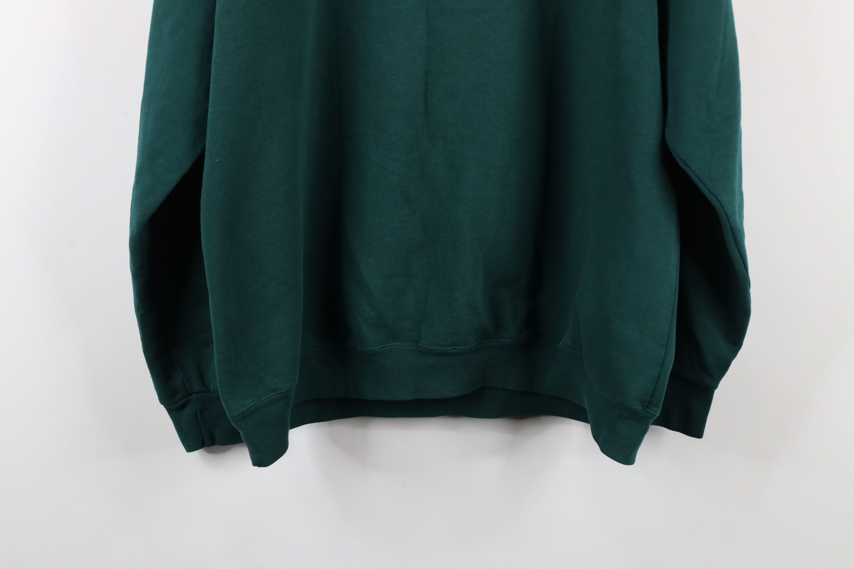 Vintage Vintage 90s Streetwear Nature Forest Sweatshirt Green USA Size XL / US 12-14 / IT 48-50 - 12 Thumbnail