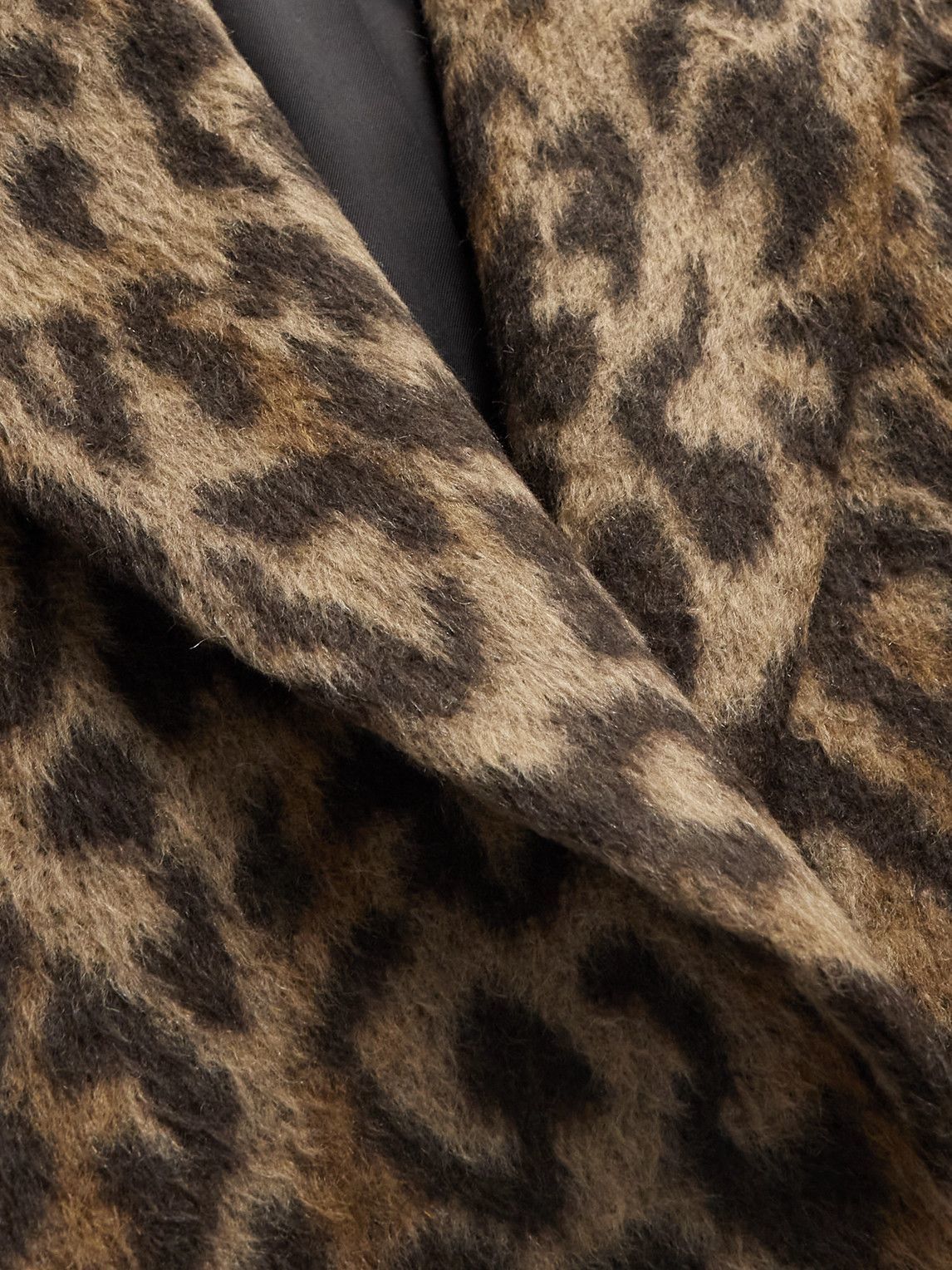 Amiri o1y0525 Leopard-print Coat in Brown/Black Size US M / EU 48-50 / 2 - 2 Thumbnail