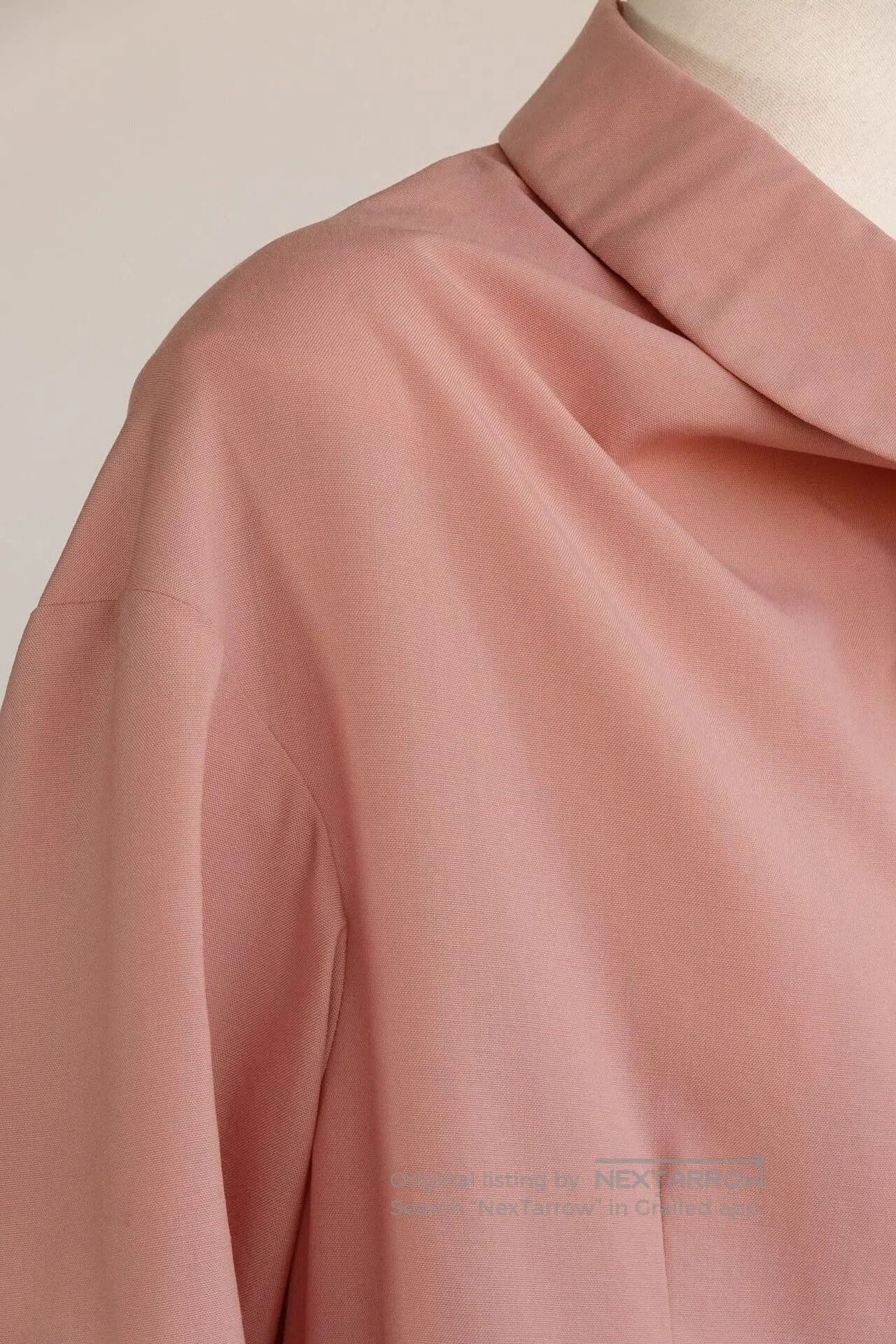 Comme des Garcons 90s Comme des Garçons Wool Wrap Coat. Size L / US 10 / IT 46 - 3 Thumbnail