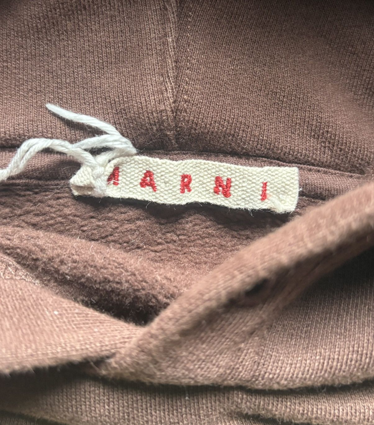 Marni Marni logo brown hoodie Size US L / EU 52-54 / 3 - 2 Thumbnail
