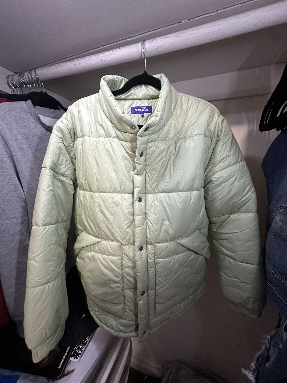 Fucking Awesome FA Dill Puffer Size US XL / EU 56 / 4 - 1 Thumbnail