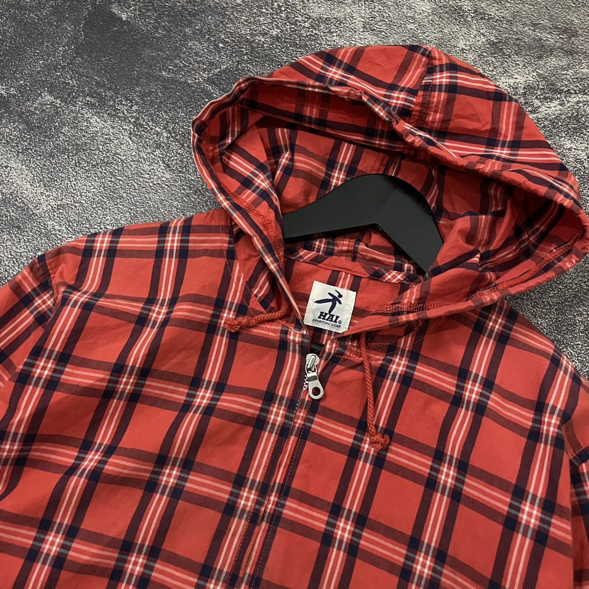 Hai Sporting Gear × Issey Miyake × Japanese Brand HAI sporting gear by issey miyake plaid jacket Size US L / EU 52-54 / 3 - 2 Thumbnail