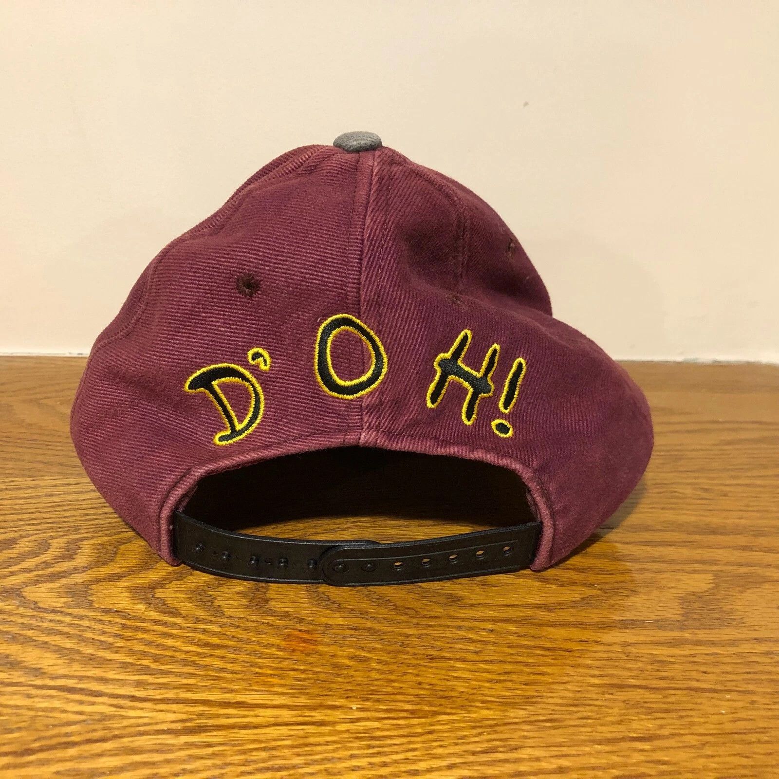 The Simpsons 1995 Vintage Homer D'OH! Snapback Baseball Cap Size ONE SIZE - 9 Thumbnail