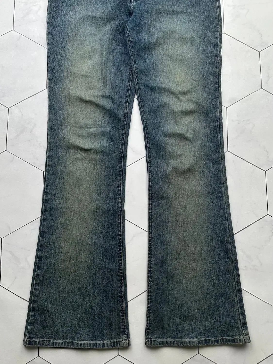 Vintage Vintage Faded Flare Jeans (B524)E2 Size US 30 / EU 46 - 3 Thumbnail