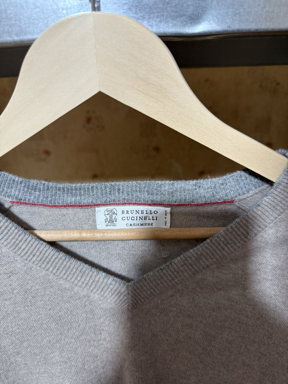 Brunello Cucinelli Rare Vintage Luxury Brunello Cucinelli Cashemere Sweater Size US L / EU 52-54 / 3 - 7 Thumbnail